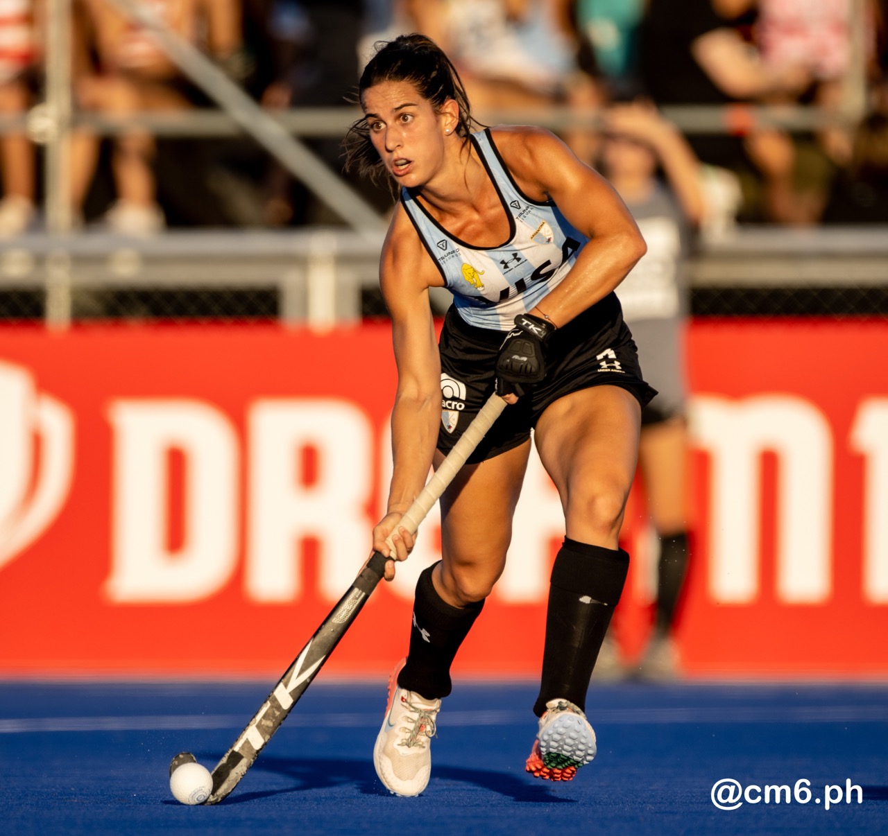 Agostina ALONSO -  Selección femenina de hockey sobre césped de Argentina - Netherlands women's national field hockey team - Field hockey - FIH PRO LEAGUE FEM 2023-2024 - ARGENTINA (1) VS (7) Países Bajos (#FIHPF24ARGPAB12) Photo by: Christian Mas | Siuxy Sports 2023-12-12