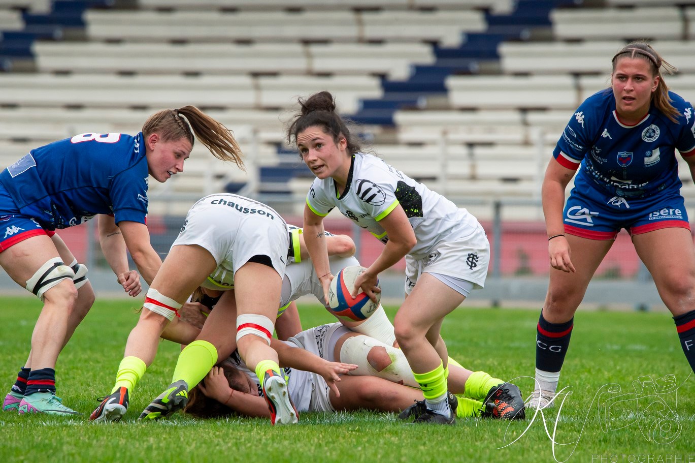  FC Grenoble Rugby - Stade Toulousain - Rugby - FFR 2024 Élite 1 F - FC Grenoble Amazones (23) vs (17) Stade Toulousain (#FFR24EL1FFCGST05) Photo by: Karine Valentin | Siuxy Sports 2024-05-12