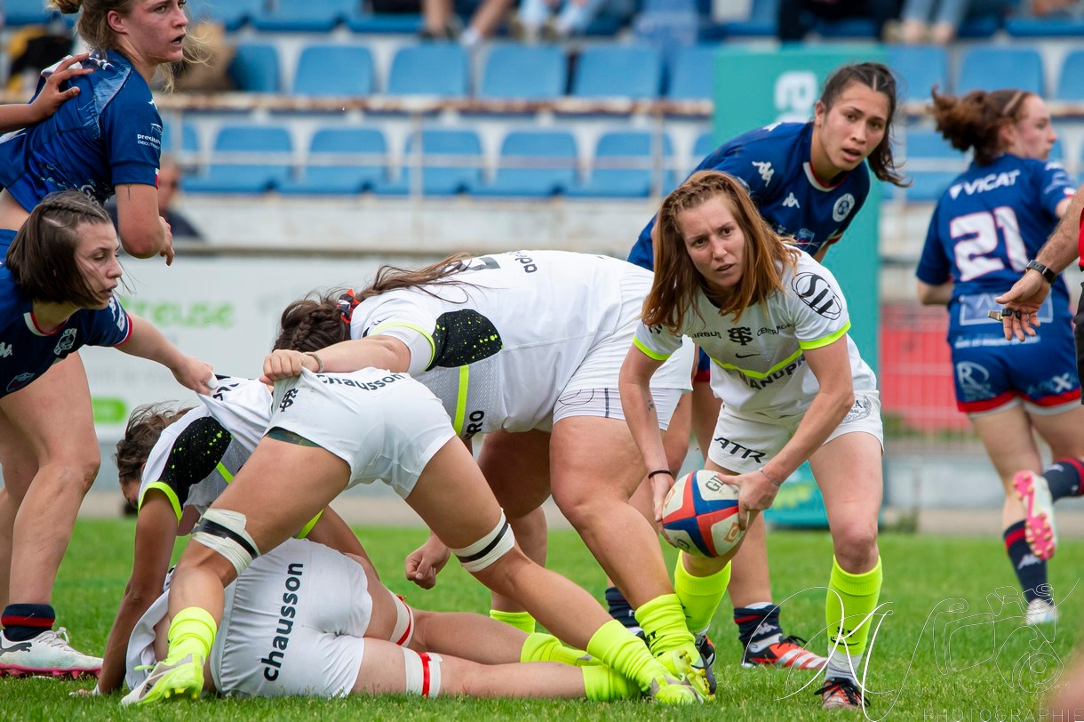  FC Grenoble Rugby - Stade Toulousain - Rugby - FFR 2024 Élite 1 F - FC Grenoble Amazones (23) vs (17) Stade Toulousain (#FFR24EL1FFCGST05) Photo by: Karine Valentin | Siuxy Sports 2024-05-12
