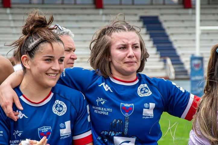 FC Grenoble Rugby - Stade Toulousain - Rugby - FFR 2024 Élite 1 F - FC Grenoble Amazones (23) vs (17) Stade Toulousain (#FFR24EL1FFCGST05) Photo by: Karine Valentin | Siuxy Sports 2024-05-12
