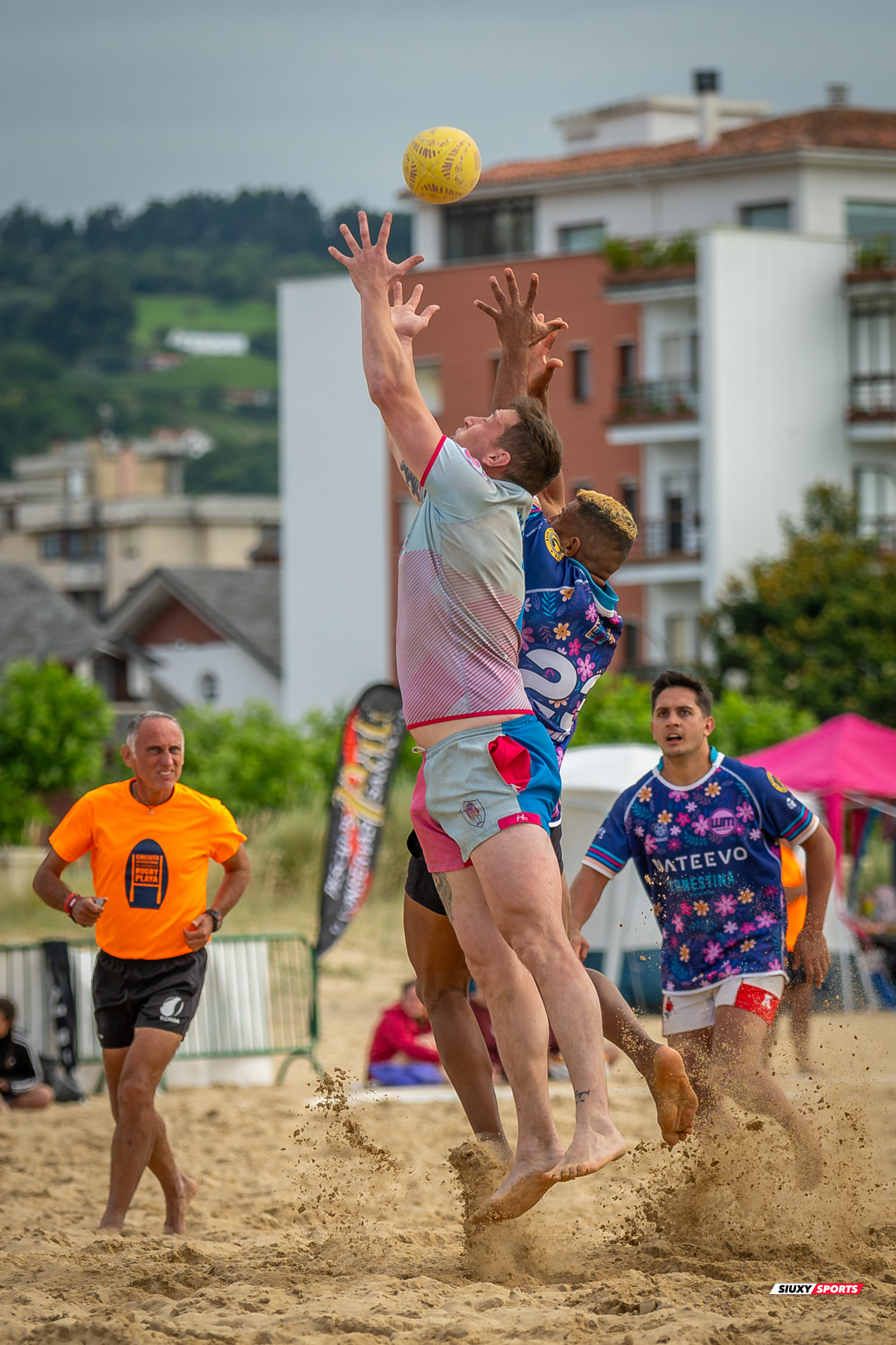  Universitario de Cantabria Rugby Club - Santoña Rugby Club - Rugby Playa - Circuito International del Cantabrico de Rugby Playa - IV Torneo Internacional de Laredo (#2024RugbyPlayaIVLaredo) Photo by: Fredy Monfoto | Siuxy Sports 2024-07-13