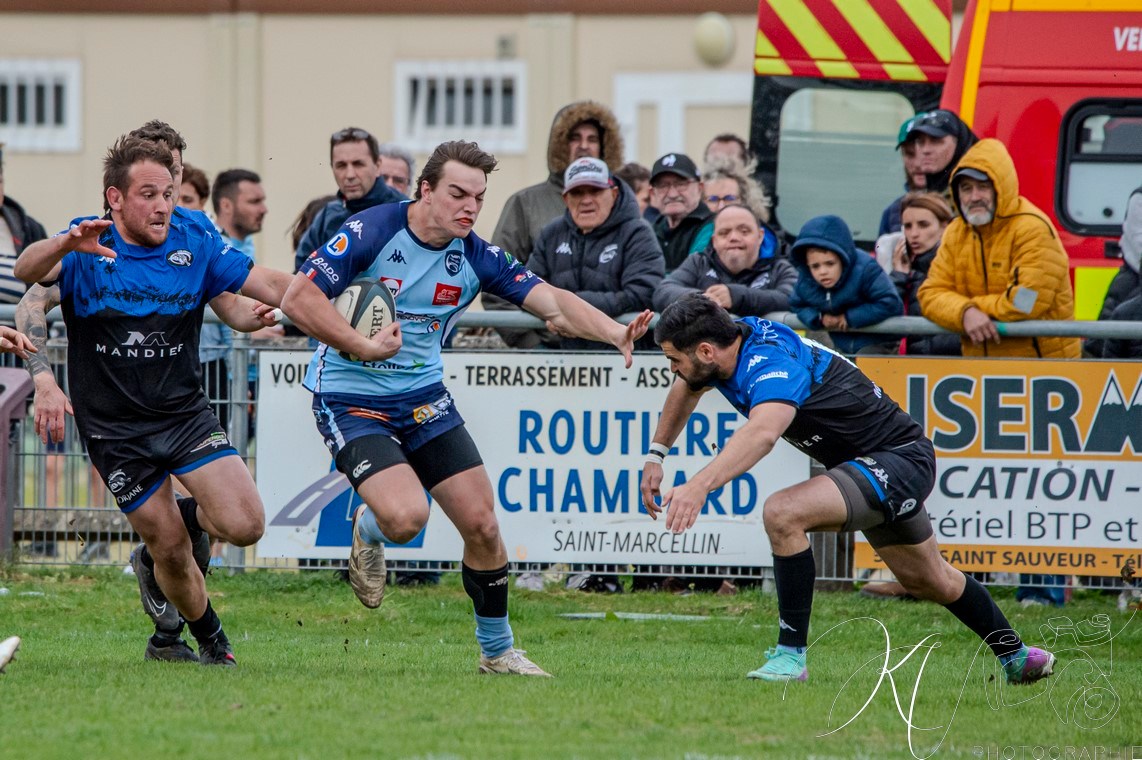  Saint-Marcellin Sports - US Vinay - Rugby - FFR 2024 Fed2 - SMS (13) vs (19) US Vinay (#FFR24F2SMSUSV03) Photo by: Karine Valentin | Siuxy Sports 2024-03-31
