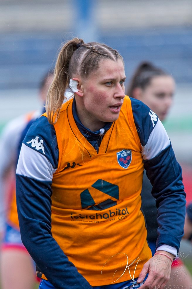  FC Grenoble Rugby - Stade Toulousain - Rugby - FFR 2024 - Élite 1 Fém - FC Grenoble (15) vs (15) Stade Toulousain RF (#FFR24E1FFCGST12) Photo by: Karine Valentin | Siuxy Sports 2024-12-07