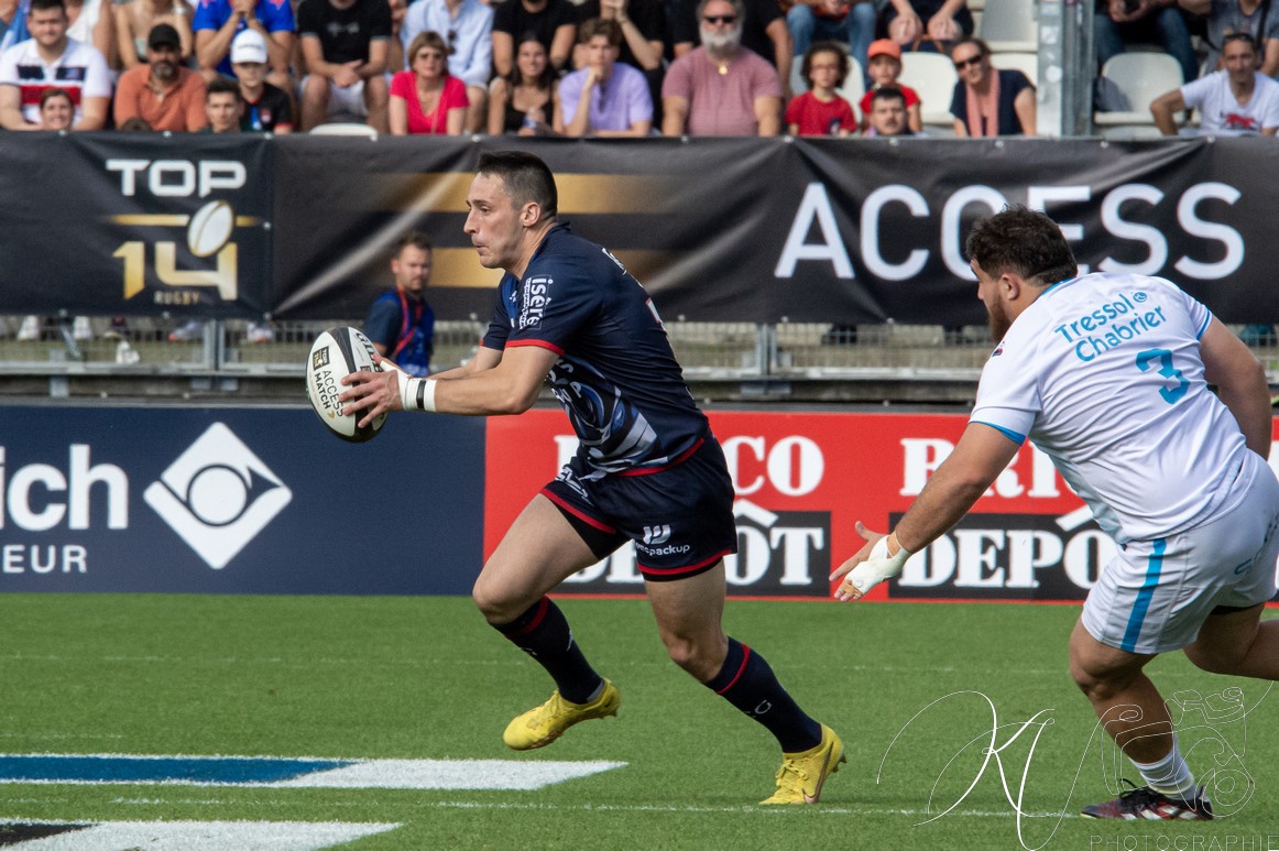  FC Grenoble Rugby - Montpellier Hérault Rugby - Rugby - FFR - 2024 - Access Match -  FC Grenoble (18) vs (20) Montpellier (#FFR24FCGMHR06) Photo by: Karine Valentin | Siuxy Sports 2024-06-16