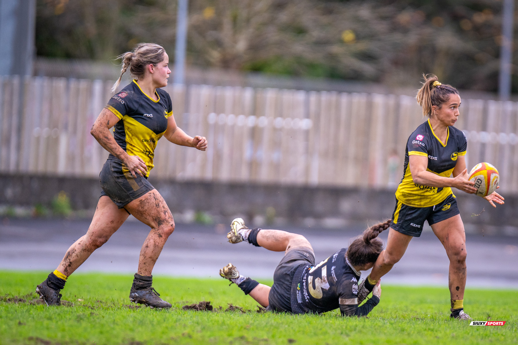  Getxo Artea Rugby Taldea - Rugby Turia - Rugby - FER 2023 - DHB F - Getxo Neskak Rt (25) vs (0) Rugby Turia (#FER23DHBGNRT12) Photo by: Fredy Monfoto | Siuxy Sports 2023-12-10