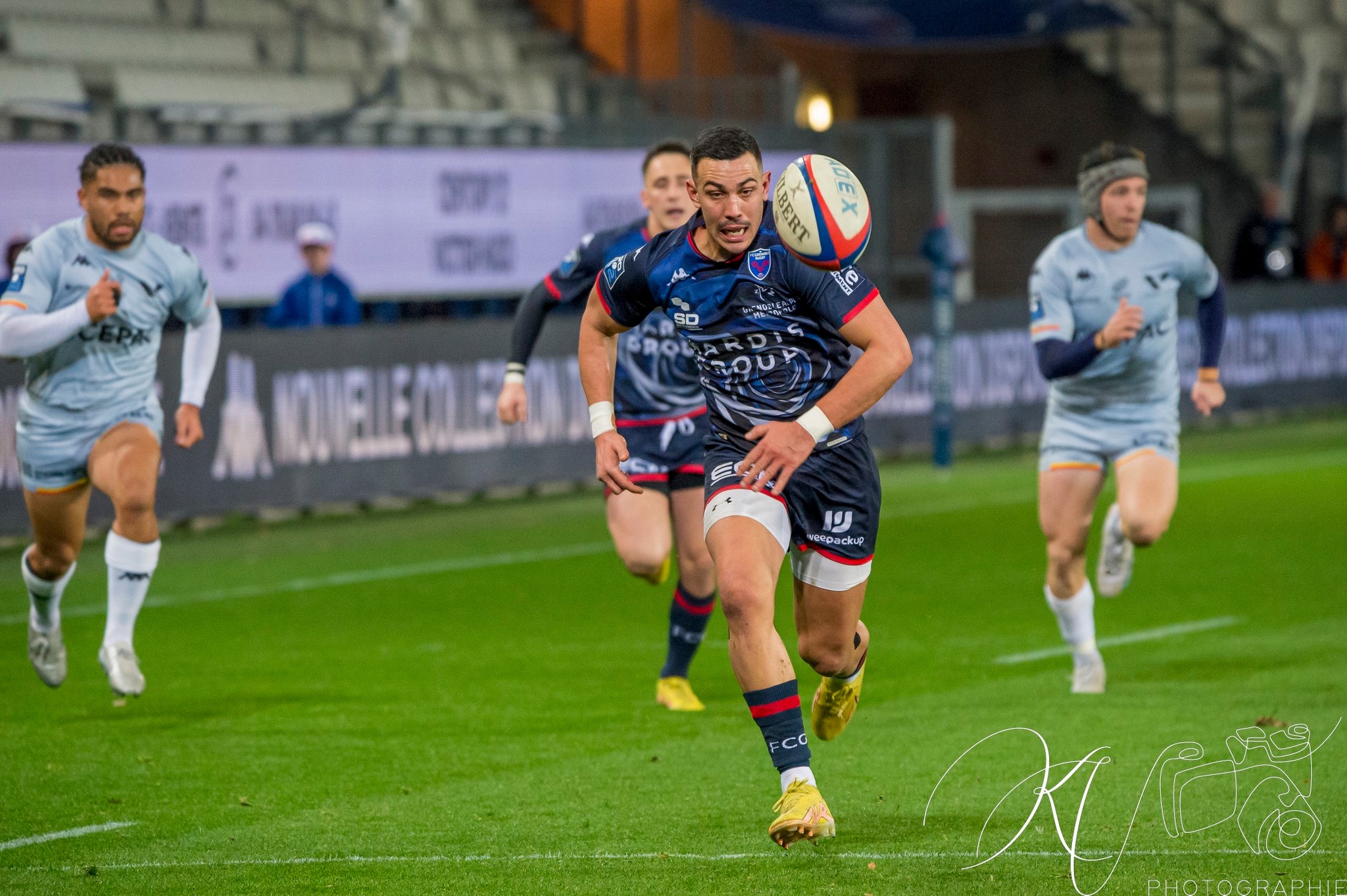 Julien FARNOUX -  FC Grenoble Rugby - Provence - Rugby - PRO D2 - FC GRENOBLE (45) VS (10) Provence Rugby (#2024PROD1FCGPRR01) Photo by: Karine Valentin | Siuxy Sports 2024-01-04