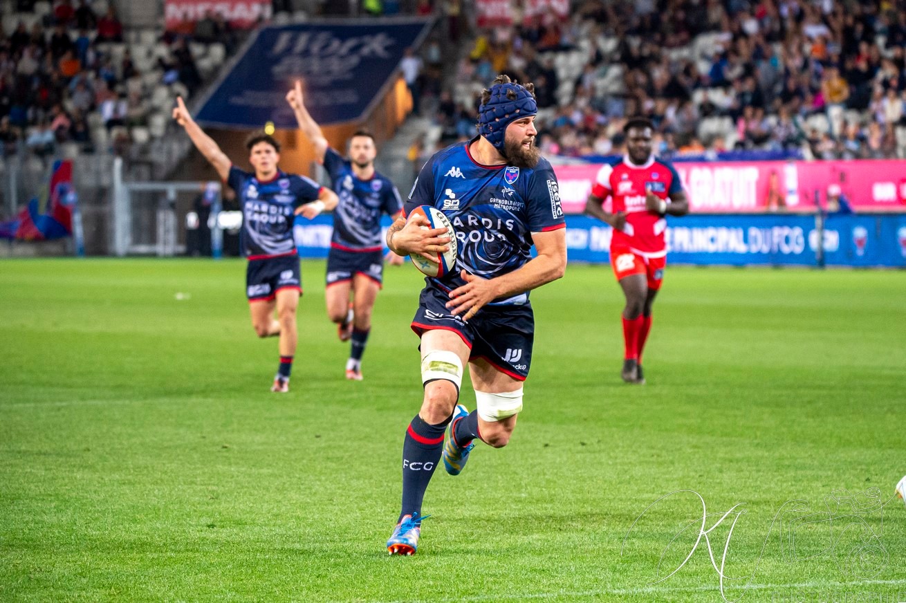  FC Grenoble Rugby - Stade Aurillacois - Rugby - FFR - 2024 PRO D2 - FC Grenoble (55) vs (10) Aurillac (#PD224T14FCGAUR04) Photo by: Karine Valentin | Siuxy Sports 2024-04-12