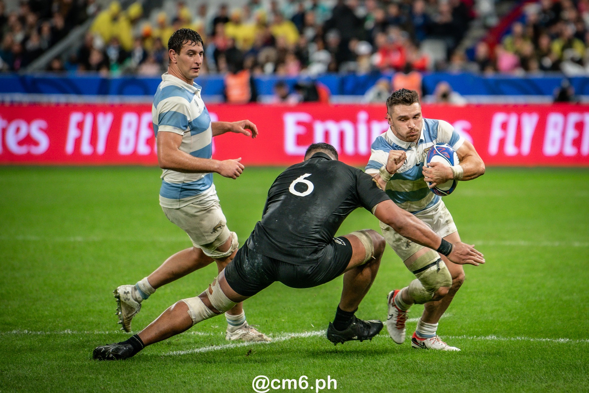  Selección Argentina de Rugby XV - New Zealand national rugby union team - Rugby - RWC 2023 - Semi final - Los Pumas (6) vs (44) All Blacks (#RWC23ARGNZL10) Photo by: Christian Mas | Siuxy Sports 2023-10-27