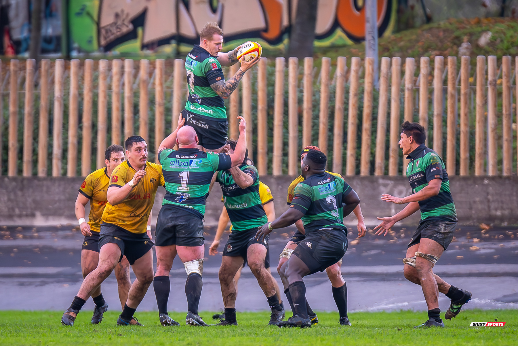  Getxo Artea Rugby Taldea - Gernika Rugby Taldea - Rugby - FER 2023 - DHB - Getxo Artea RT (24) vs (20) Universitario Bilbao Rugby (#FER23DHBGETGER11) Photo by: Fredy Monfoto | Siuxy Sports 2023-11-25