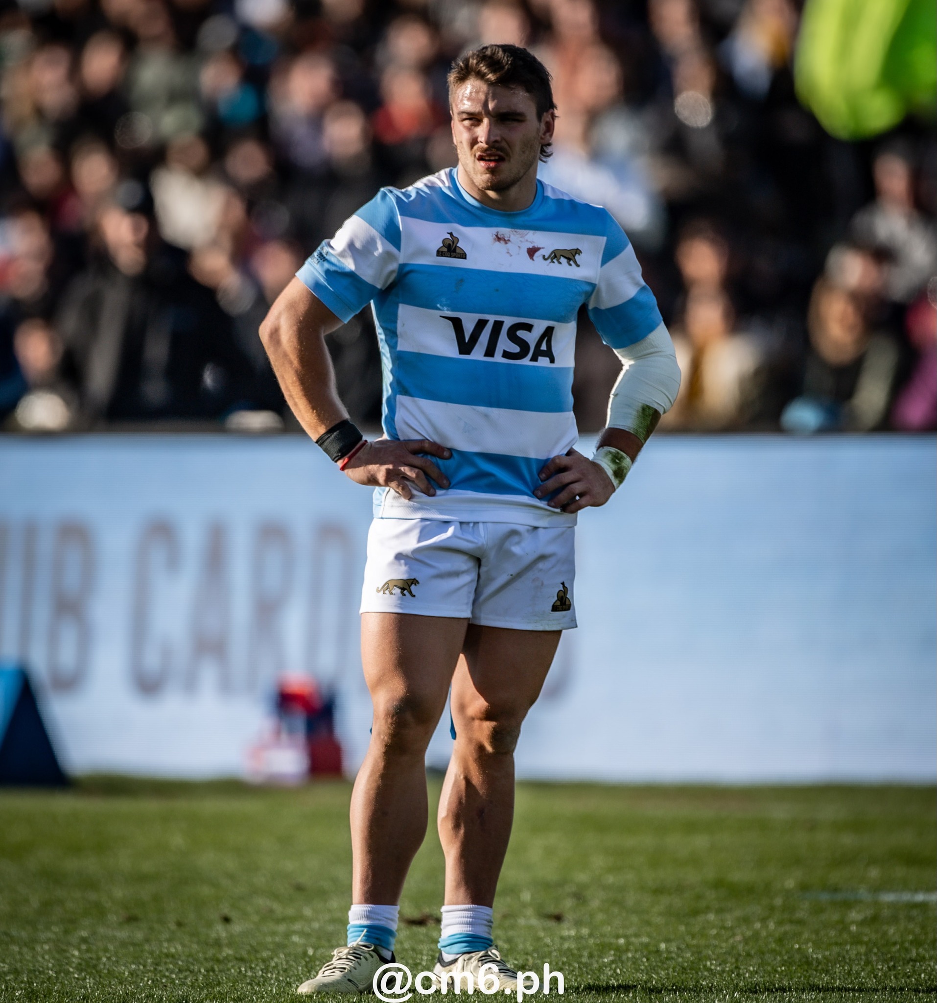 Mateo CARRERAS -  Selección Argentina de Rugby XV - Équipe de France de rugby à XV - Rugby - 2024 - Los Pumas - Argentina (13) vs (28) Francia (#2024PUMFRA07) Photo by: Christian Mas | Siuxy Sports 2024-07-06