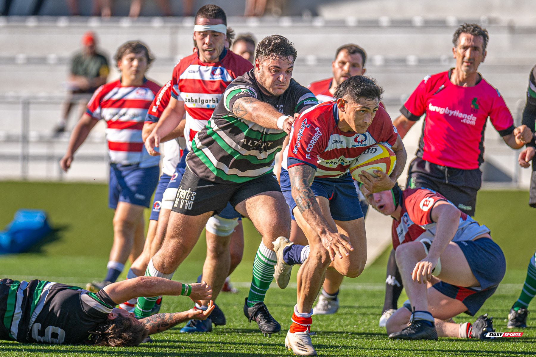  Universitario Bilbao Rugby - La Única Rugby Taldea - Rugby - FER 2024 - DHB - Universitario Bilbao Rugby (65) vs (6) La Unica RT (#FER23DHBUBRLUR09) Photo by: Fredy Monfoto | Siuxy Sports 2023-09-30