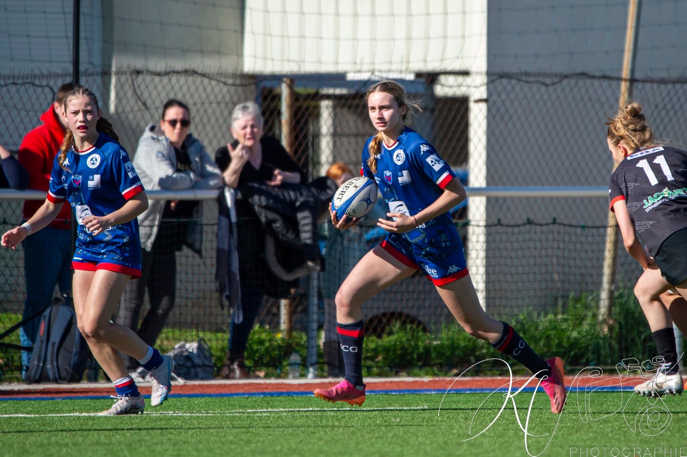  FC Grenoble Rugby - US Oyonnax Rugby - Rugby - 2024 U18 FCG AMAZONES vs US OYONNAX (#FFR24U18FCGUSO03) Photo by: Karine Valentin | Siuxy Sports 2024-03-16