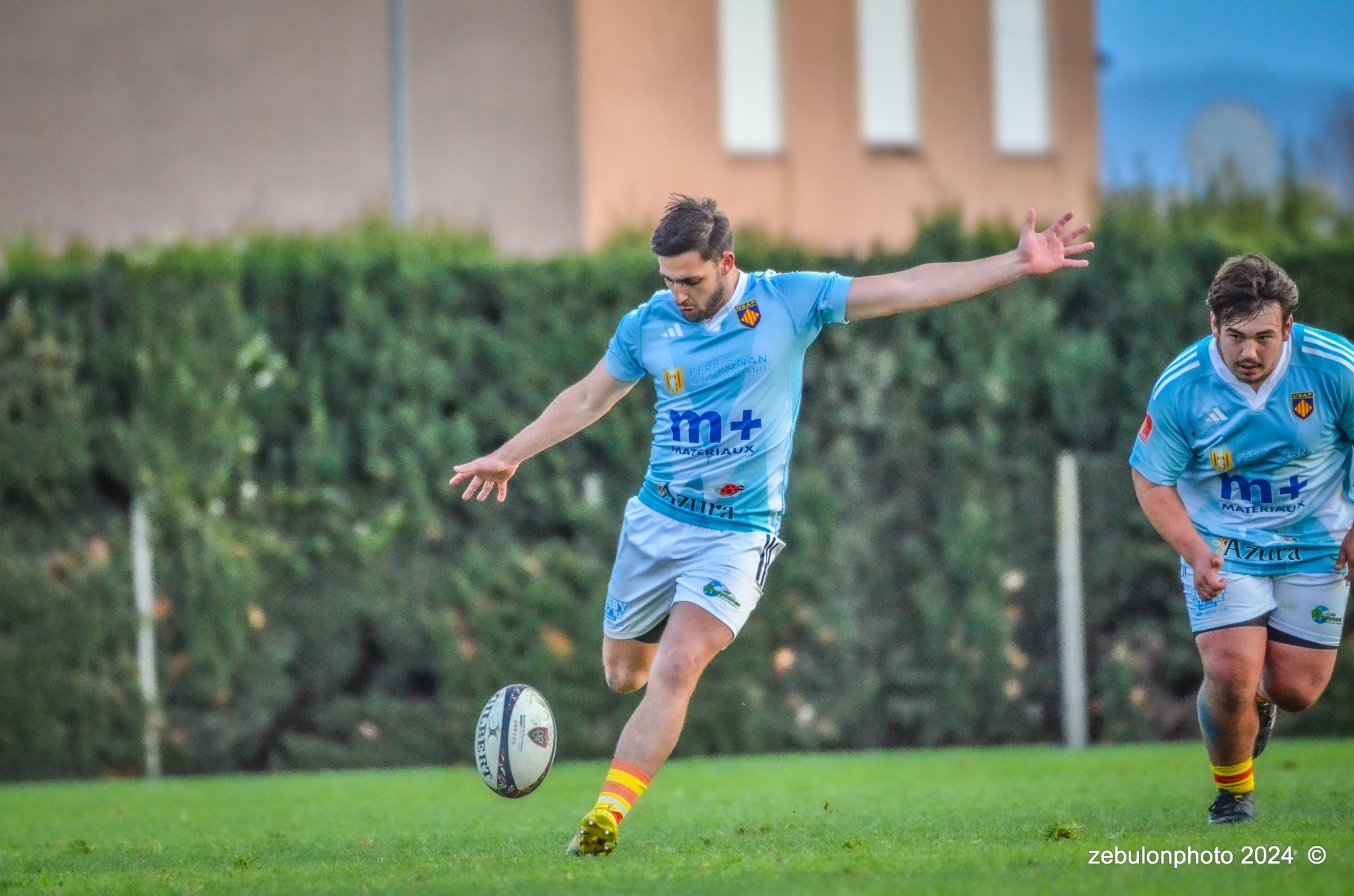  US Arlequins Perpignanais - RC Toulonnais - Rugby - Espoirs - USAP vs RCT (#ESP24USAPRCT02) Photo by: Photo Zebulon | Siuxy Sports 2024-02-10