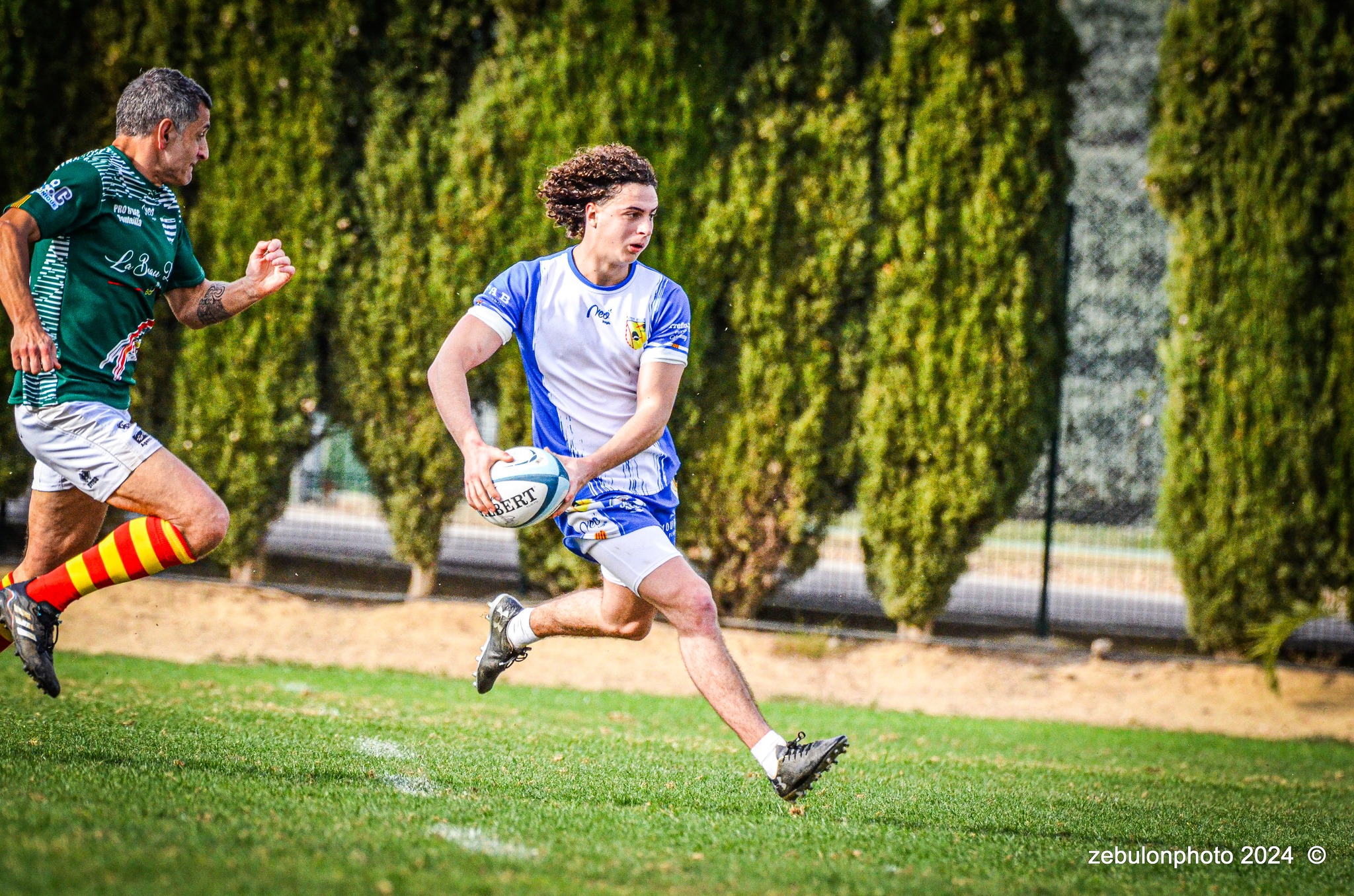  Cabestany Olympique XV - RC Ponteilla - Rugby - FFR Reg3 - Cabestani (15) vs (25) Ponteilla (#FFR24R3CABPON03) Photo by: Photo Zebulon | Siuxy Sports 2024-03-17