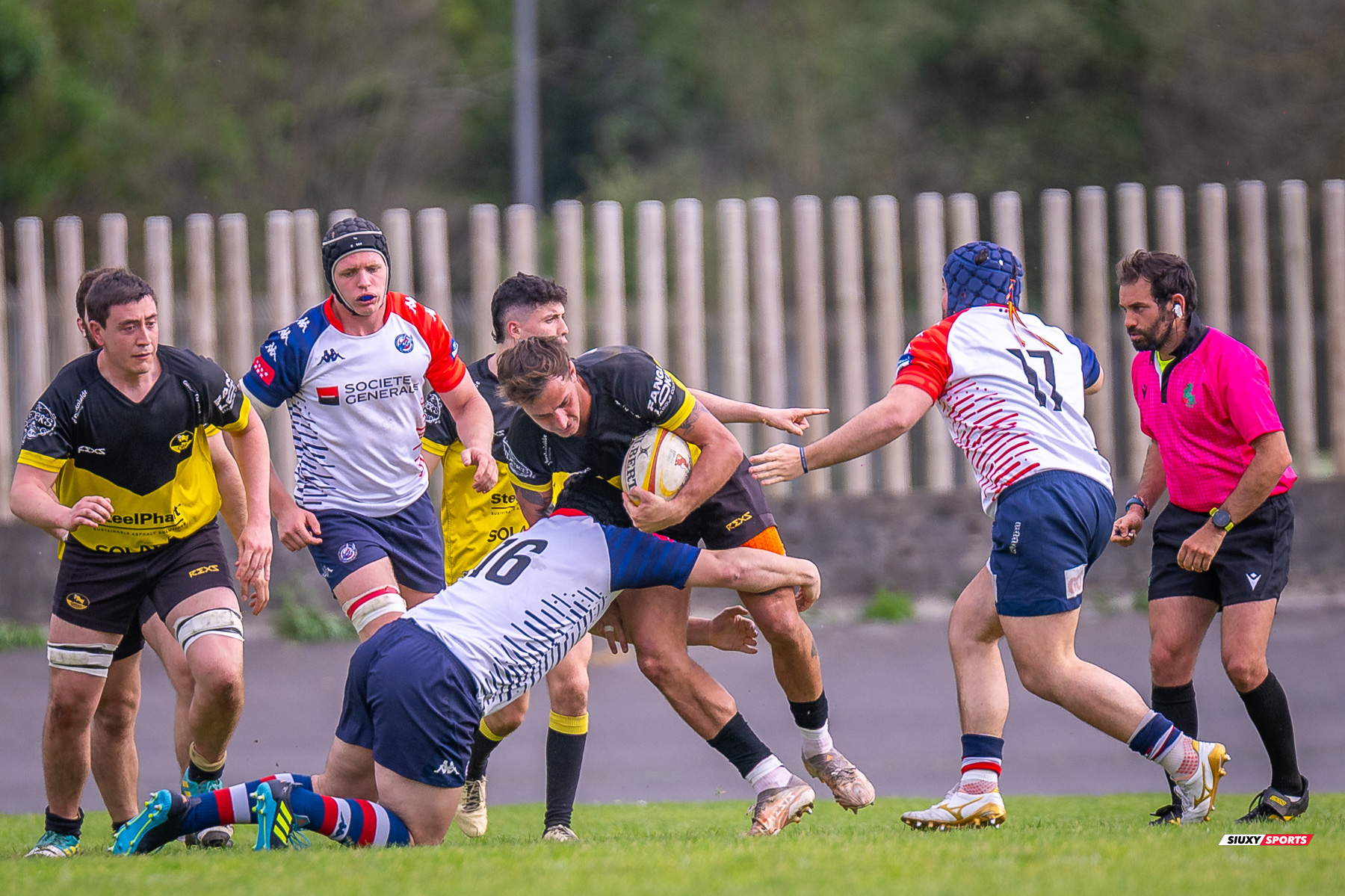 Jon AZKORRA MAIR - Xabier IRADI PORSET -  Getxo Artea Rugby Taldea - Club de Rugby Liceo Francés - Rugby - FER 2024 - DHB - Getxo RT (38) vs (22) Liceo Frances (#FER24DGETLFR04) Photo by: Fredy Monfoto | Siuxy Sports 2024-04-06