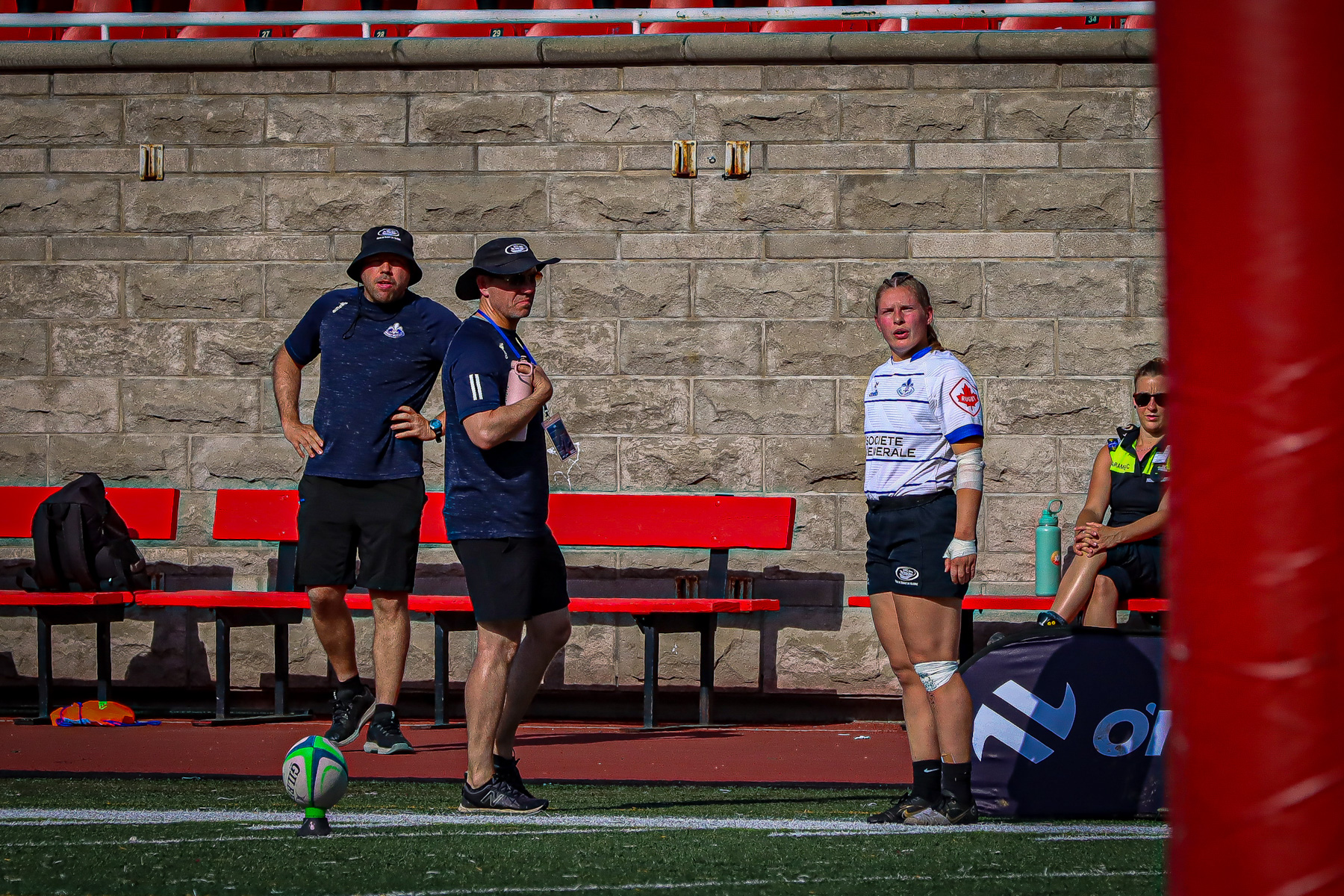  Équipe féminine - Rugby Québec - Ontario Blues (w) - Rugby - QORC-CROQ 2024 - FINALS - QUÉBEC EST (37) VS (13) ONTARIO EST - 1ST POSITION - Reel Mayarts (#QORC24QCEONE16) Photo by: Photo Mayarts | Siuxy Sports 2024-06-01