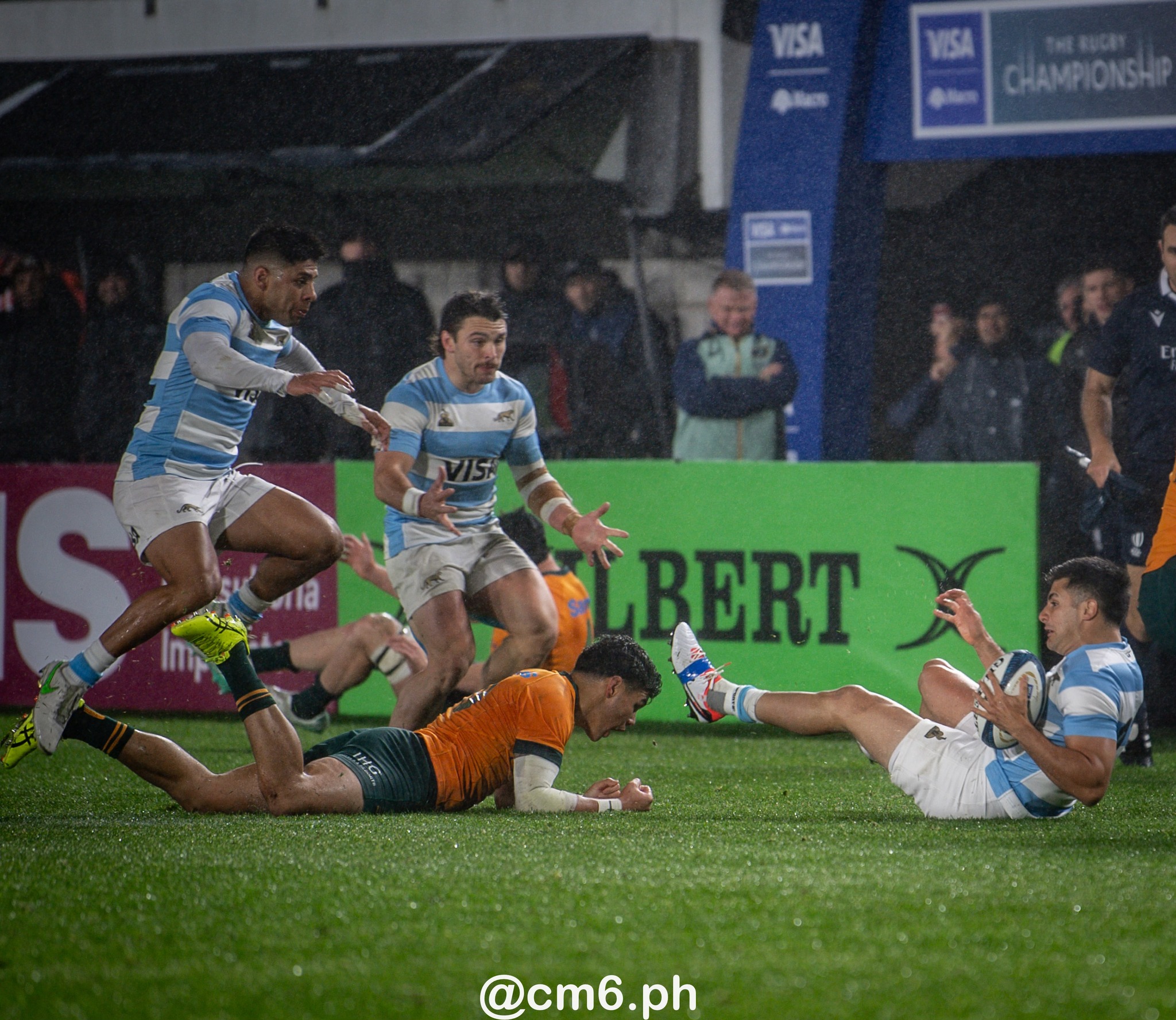  Selección Argentina de Rugby XV - Australia national rugby union team (M) - Rugby - Rugby Championship 2024 - Argentina Pumas (19) vs (20) Australia Wallabies (#CHAMP24R3ARGAUS) Photo by: Christian Mas | Siuxy Sports 2024-08-31