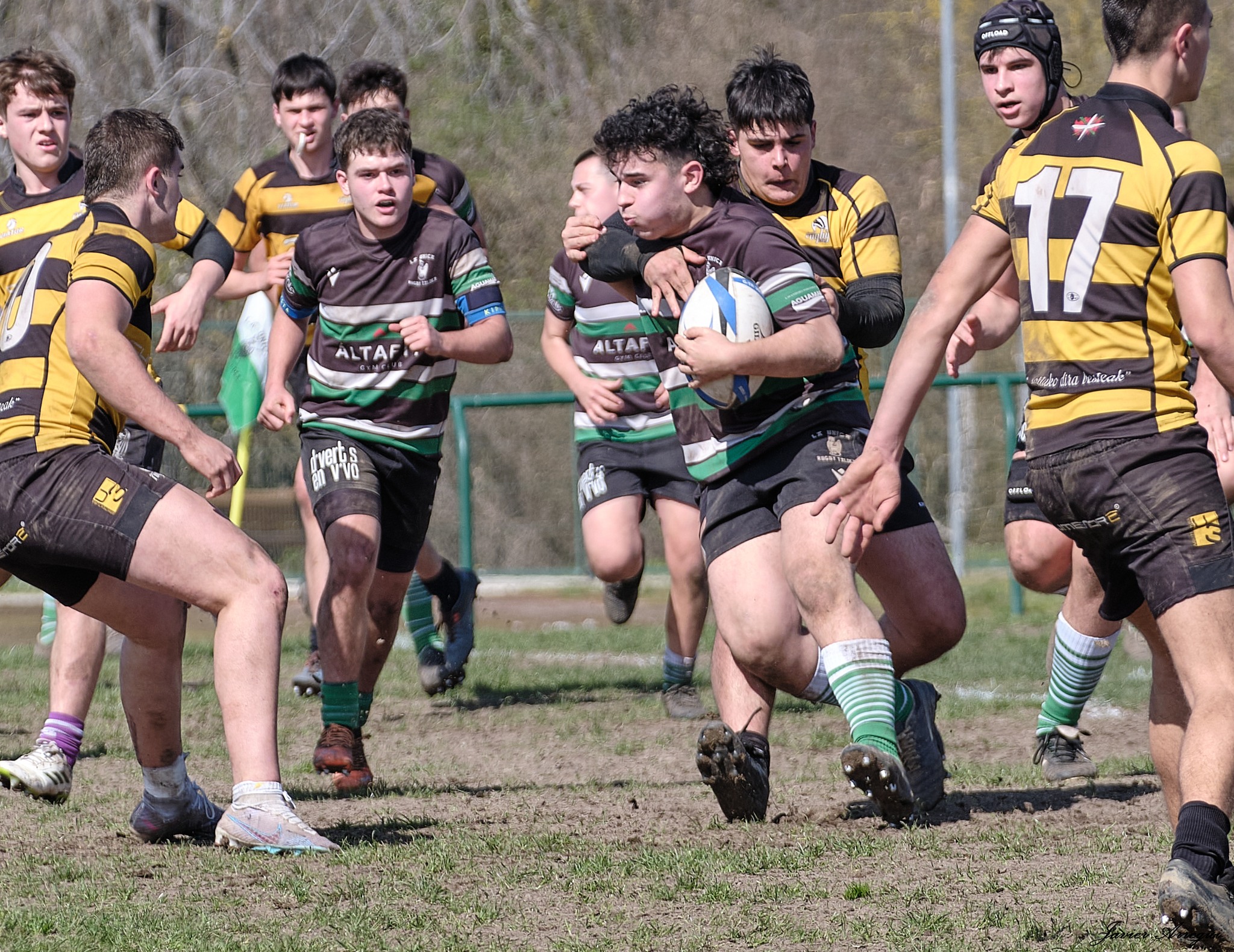  La Única Rugby Taldea - Elorrio Rugby Taldea - Rugby - FER 2024 - Sub18 - La Unica RT vs Elorrio RT (#FER24s18UNIELO03) Photo by: Javier Arregui | Siuxy Sports 2024-03-16