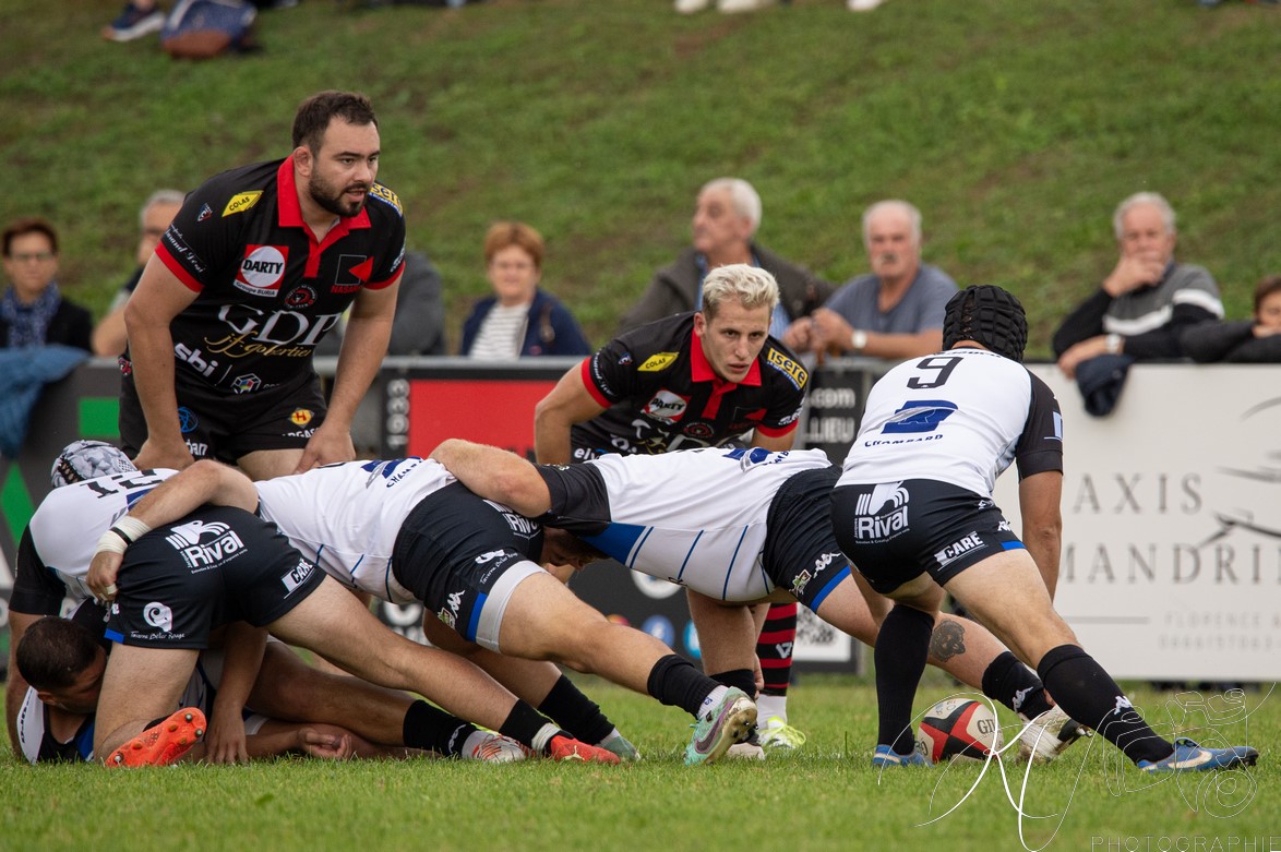  Bièvre Saint-Geoirs RC - US Vinay - Rugby - FFR 2024 Fed2 - Bievre SG vs US Vinay (#FFR24F2BSGUSV09) Photo by: Karine Valentin | Siuxy Sports 2024-09-22