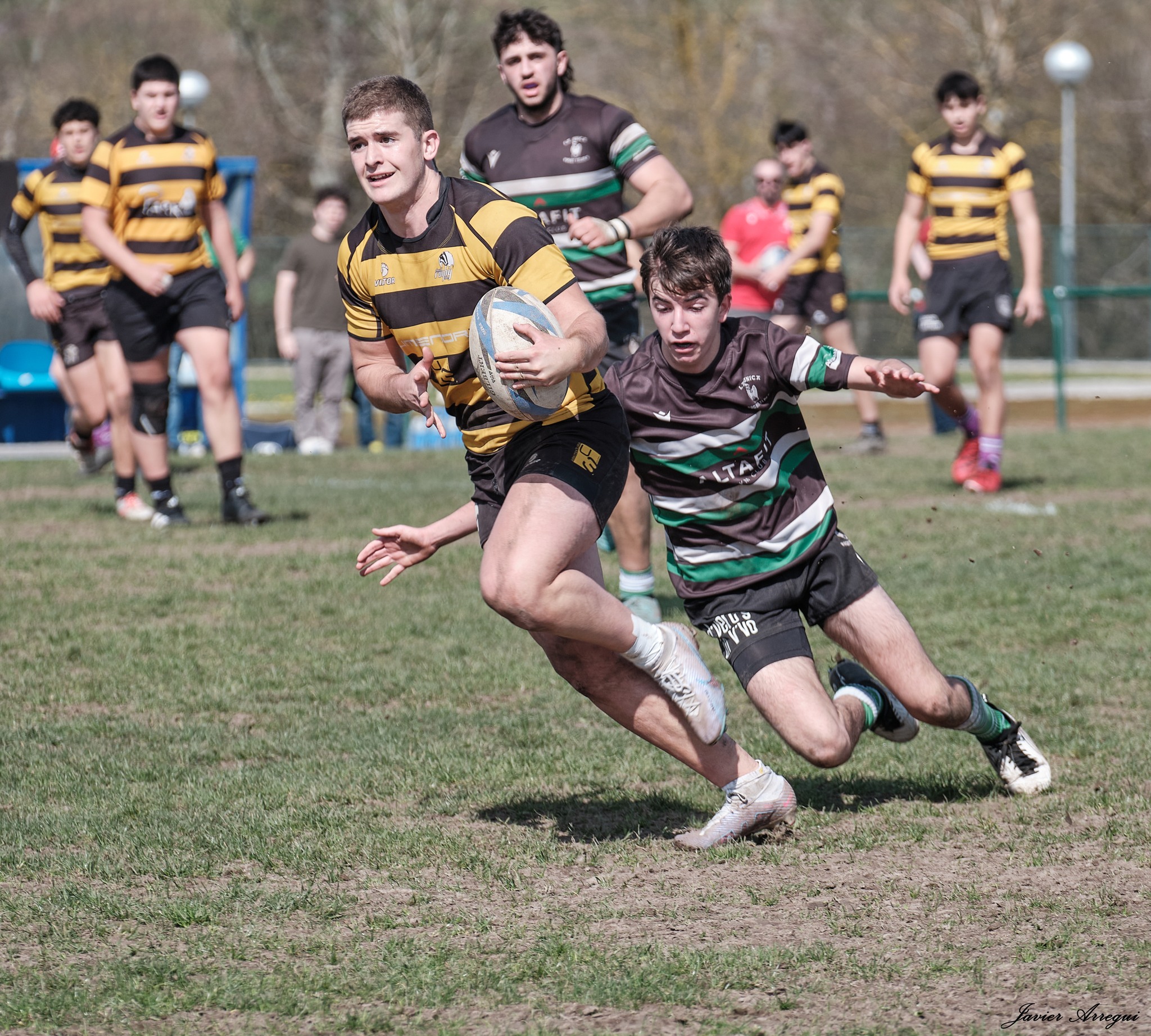  La Única Rugby Taldea - Elorrio Rugby Taldea - Rugby - FER 2024 - Sub18 - La Unica RT vs Elorrio RT (#FER24s18UNIELO03) Photo by: Javier Arregui | Siuxy Sports 2024-03-16