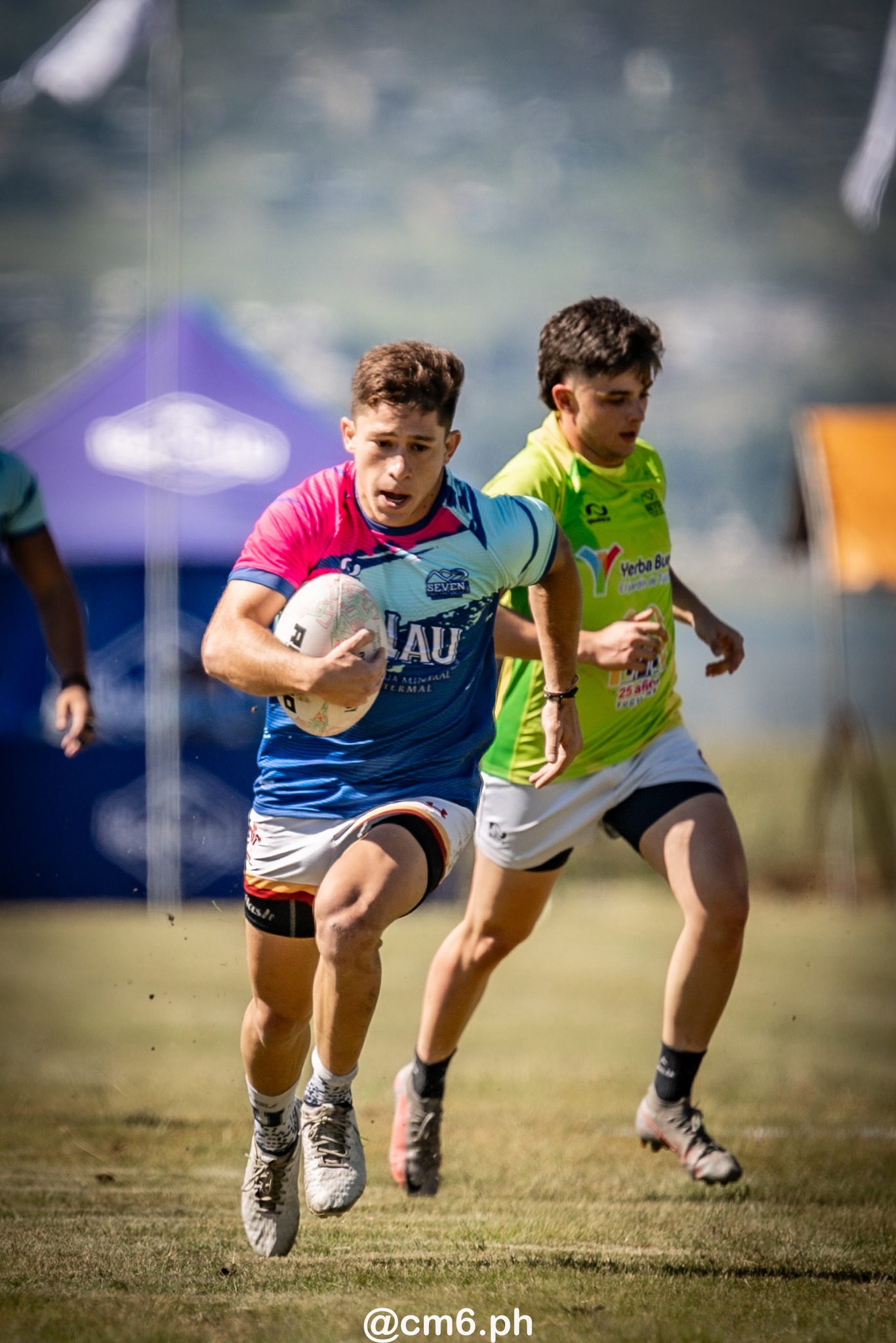  VII - Agua Palau - VII - Municipalidad de Yerba Buena McD - Rugby - Seven Tafi del Valle 2024 - Agua Palau vs Muni Yerba Buena McDonalds (#STDV24APAMUN) Photo by: Christian Mas | Siuxy Sports 2024-01-27