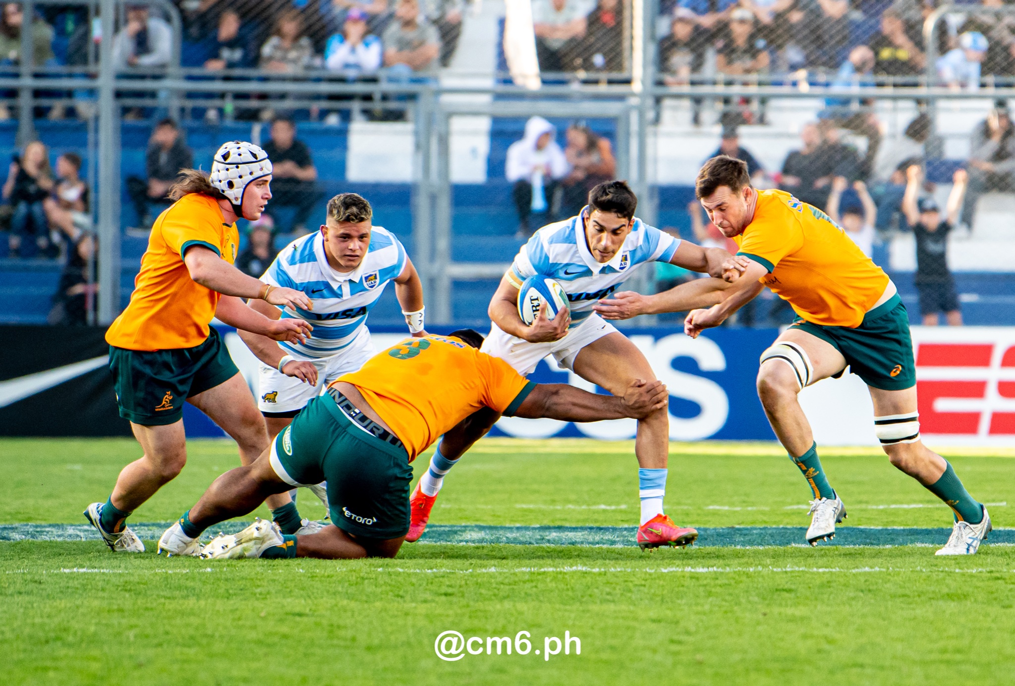  Selección Argentina de Rugby XV - Australia national rugby union team (M) - Rugby - Rugby Championship - Pumas (26) vs (41) Australia - Mendoza - Reel A (#RCH22ARGAUSa07) Photo by: Christian Mas | Siuxy Sports 2022-07-06