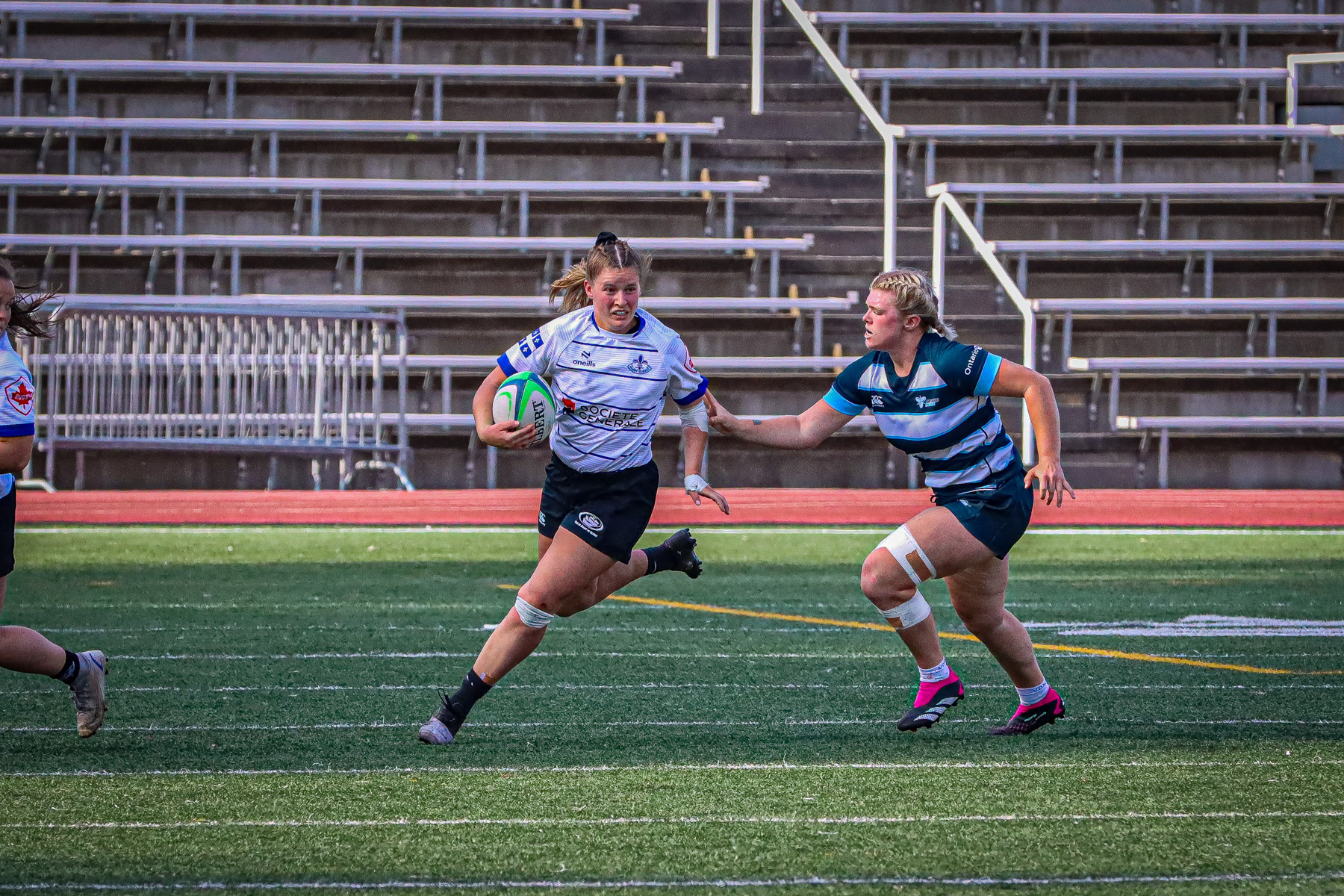  Équipe féminine - Rugby Québec - Ontario Blues (w) - Rugby - QORC-CROQ 2024 - FINALS - QUÉBEC EST (37) VS (13) ONTARIO EST - 1ST POSITION - Reel Mayarts (#QORC24QCEONE16) Photo by: Photo Mayarts | Siuxy Sports 2024-06-01