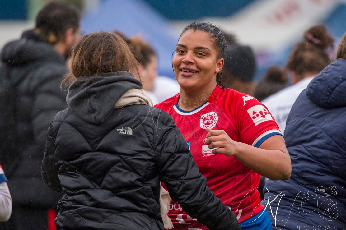  FC Grenoble Rugby - Stade Toulousain - Rugby - FFR 2024 - Élite 1 Fém - FC Grenoble (15) vs (15) Stade Toulousain RF (#FFR24E1FFCGST12) Photo by: Karine Valentin | Siuxy Sports 2024-12-07