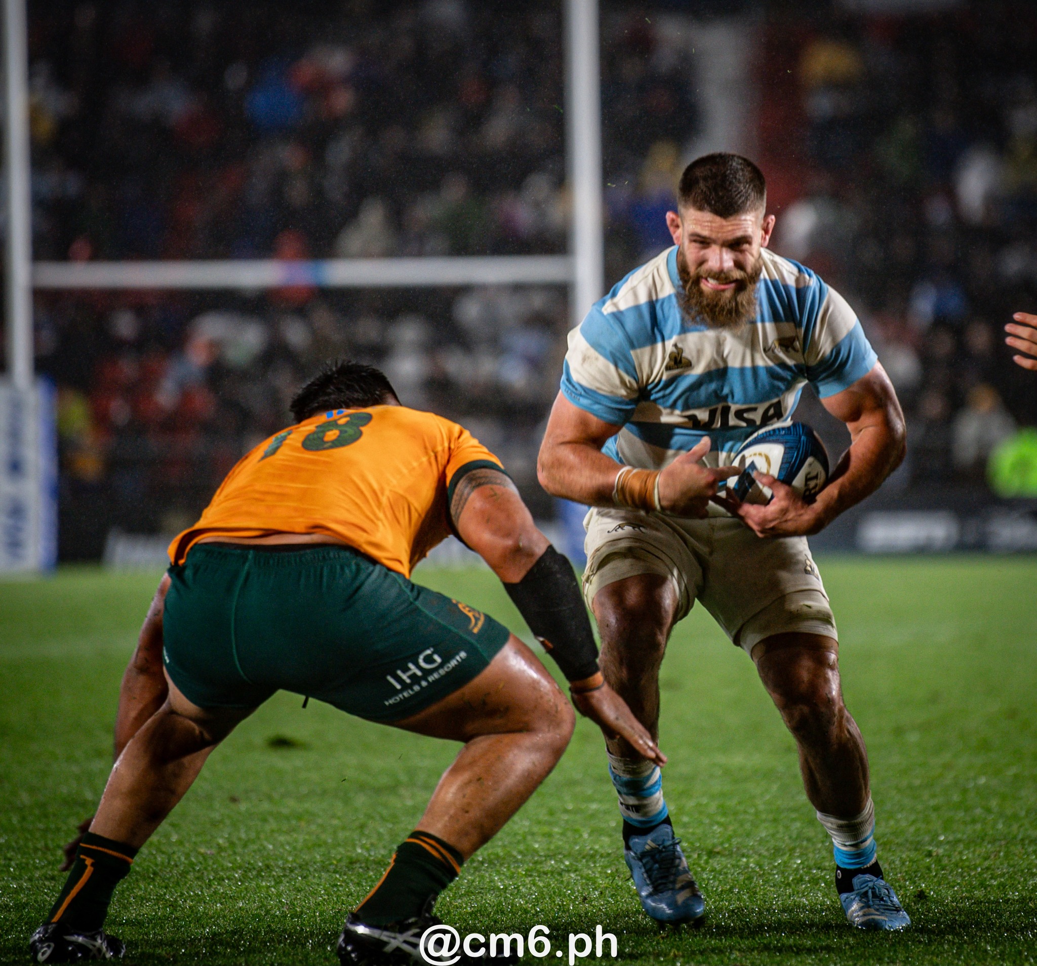 Marcos KREMER -  Selección Argentina de Rugby XV - Australia national rugby union team (M) - Rugby - Rugby Championship 2024 - Argentina Pumas (19) vs (20) Australia Wallabies (#CHAMP24R3ARGAUS) Photo by: Christian Mas | Siuxy Sports 2024-08-31