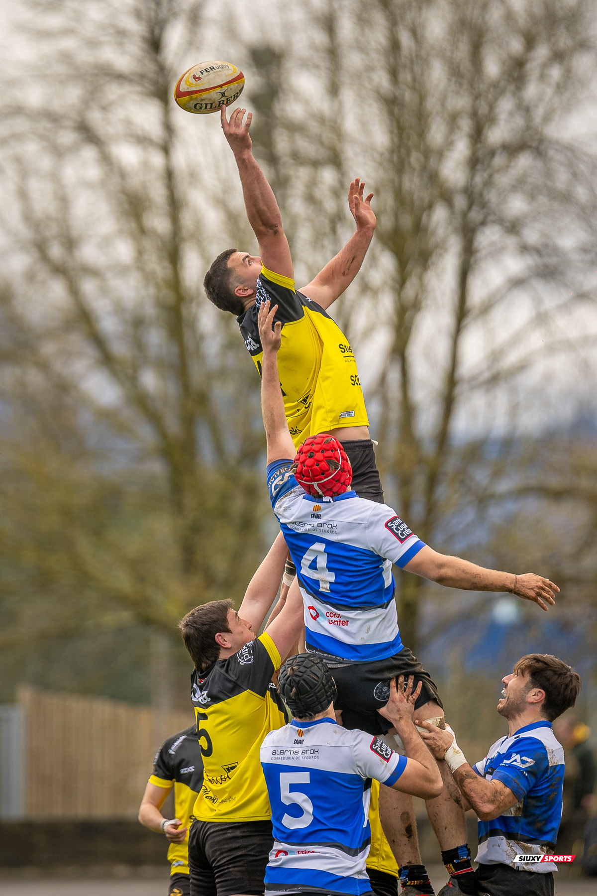  Getxo Artea Rugby Taldea - Club de Rugby Sant Cugat - Rugby - Élite Div Honor B masculina - Getxo (17) vs (5) Sant Cugat (#E24DBMGETSC03) Photo by: Fredy Monfoto | Siuxy Sports 2024-03-03