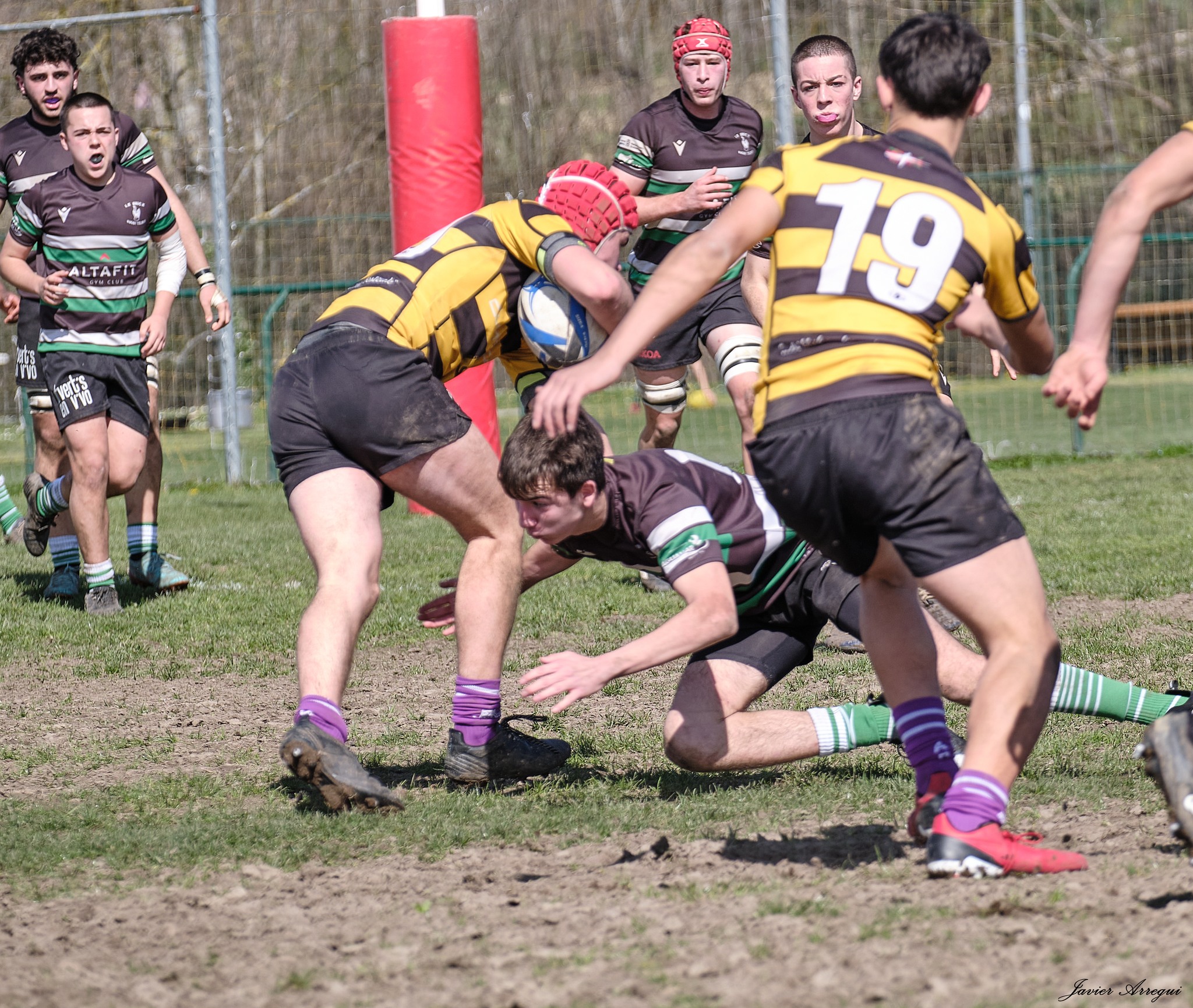  La Única Rugby Taldea - Elorrio Rugby Taldea - Rugby - FER 2024 - Sub18 - La Unica RT vs Elorrio RT (#FER24s18UNIELO03) Photo by: Javier Arregui | Siuxy Sports 2024-03-16