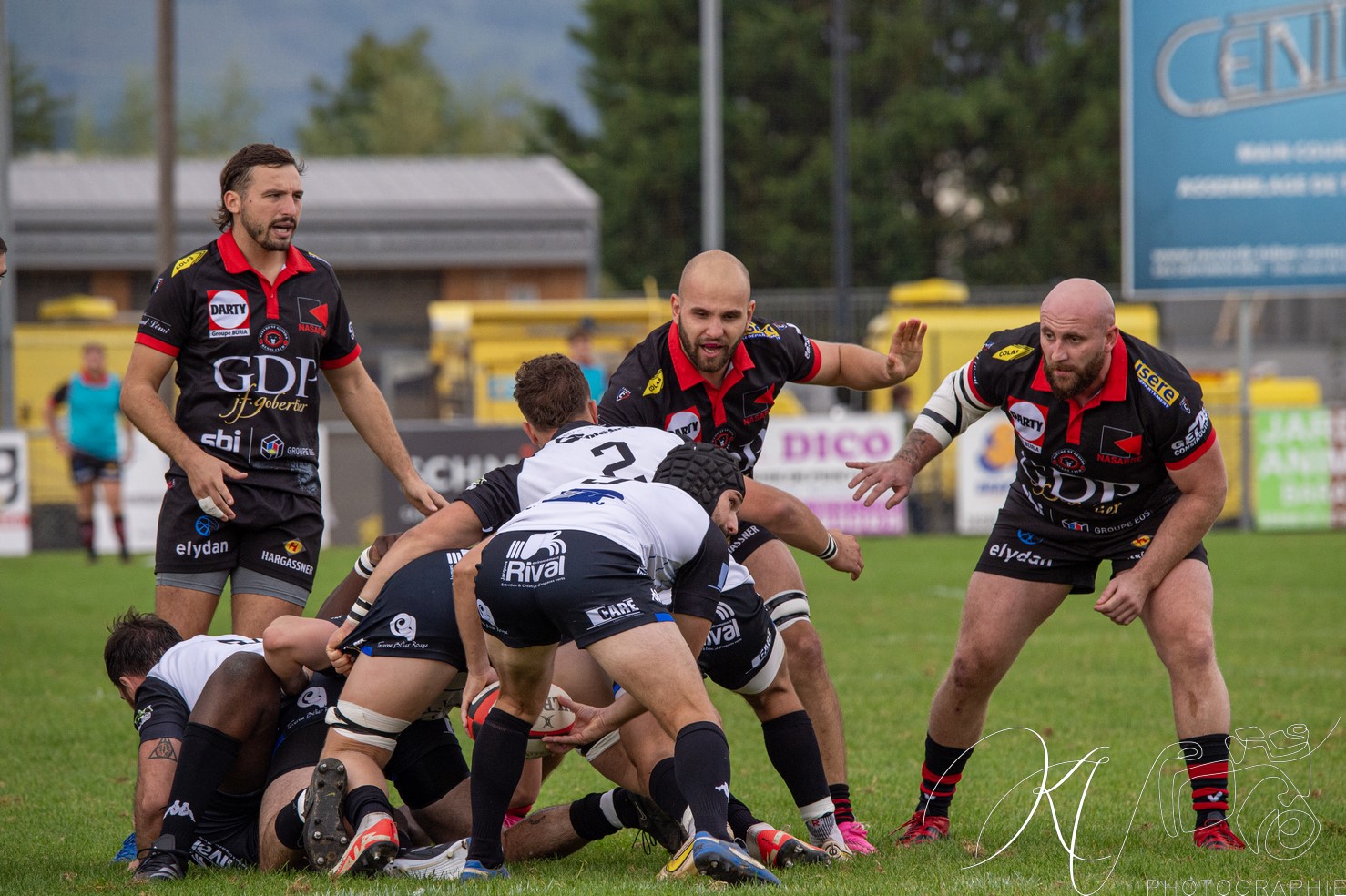  Bièvre Saint-Geoirs RC - US Vinay - Rugby - FFR 2024 Fed2 - Bievre SG vs US Vinay (#FFR24F2BSGUSV09) Photo by: Karine Valentin | Siuxy Sports 2024-09-22