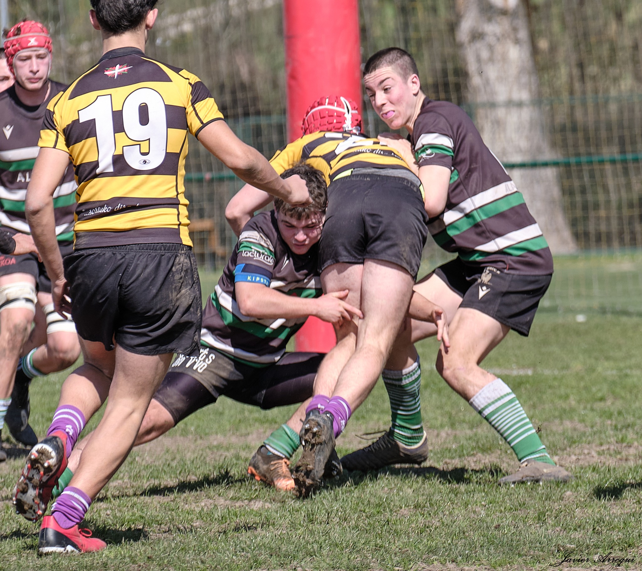  La Única Rugby Taldea - Elorrio Rugby Taldea - Rugby - FER 2024 - Sub18 - La Unica RT vs Elorrio RT (#FER24s18UNIELO03) Photo by: Javier Arregui | Siuxy Sports 2024-03-16