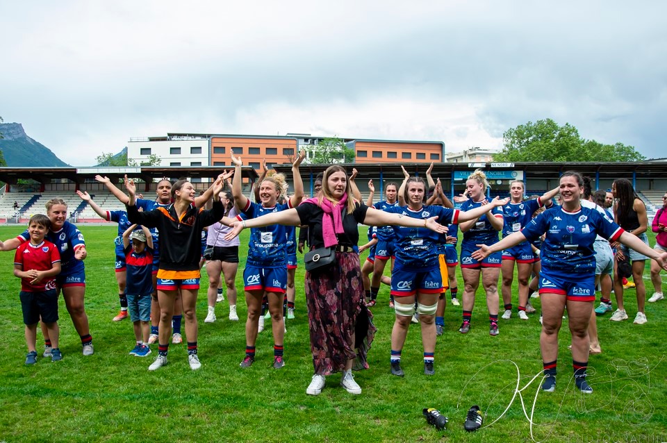  FC Grenoble Rugby - Stade Toulousain - Rugby - FFR 2024 Élite 1 F - FC Grenoble Amazones (23) vs (17) Stade Toulousain (#FFR24EL1FFCGST05) Photo by: Karine Valentin | Siuxy Sports 2024-05-12