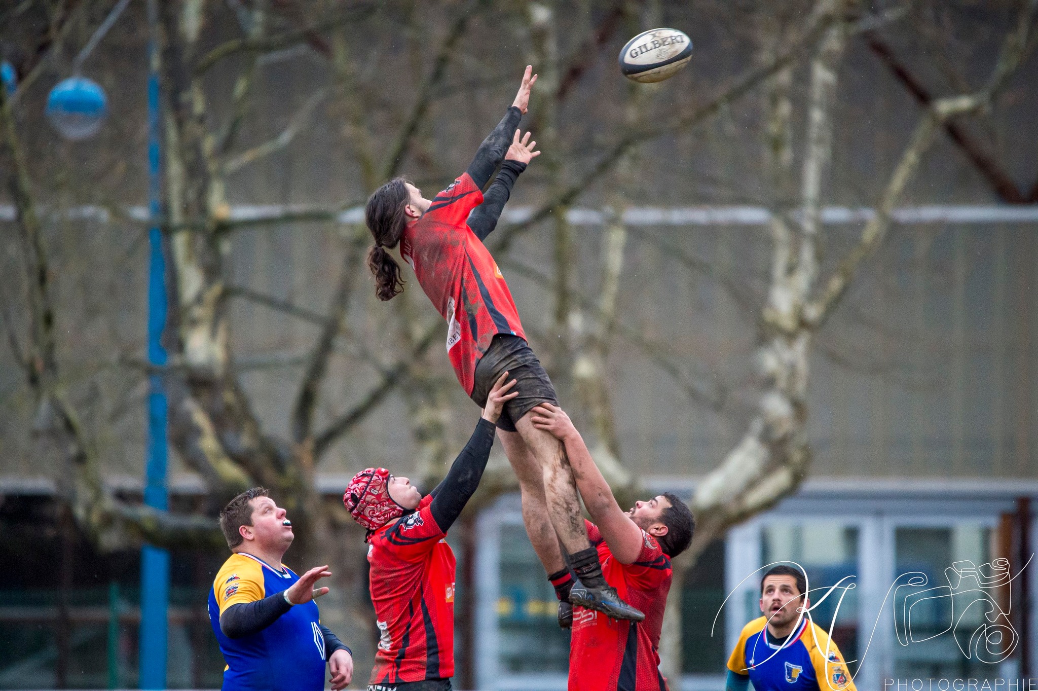  US Deux Ponts - US Renage Rives Rugby - Rugby - Fed2 2024 - US Deux Ponts vs Renage Rives (#F224US2PRRR03) Photo by: Karine Valentin | Siuxy Sports 2024-03-03