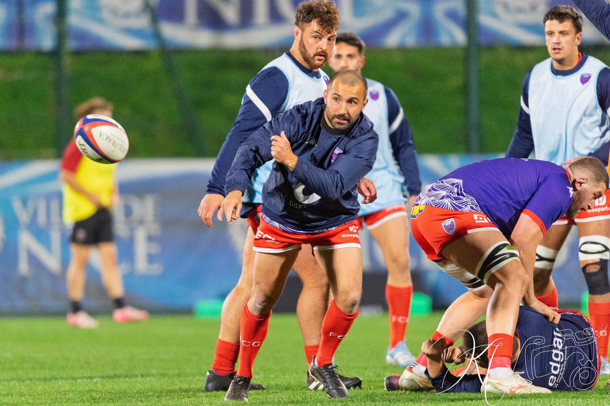  Stade niçois - FC Grenoble Rugby - Rugby - FFR 2024 Fed2 - Stade Niçois (18) vs (49) Grenoble Rugby (#FFR24FsSTGFC12) Photo by: Karine Valentin | Siuxy Sports 2024-12-20