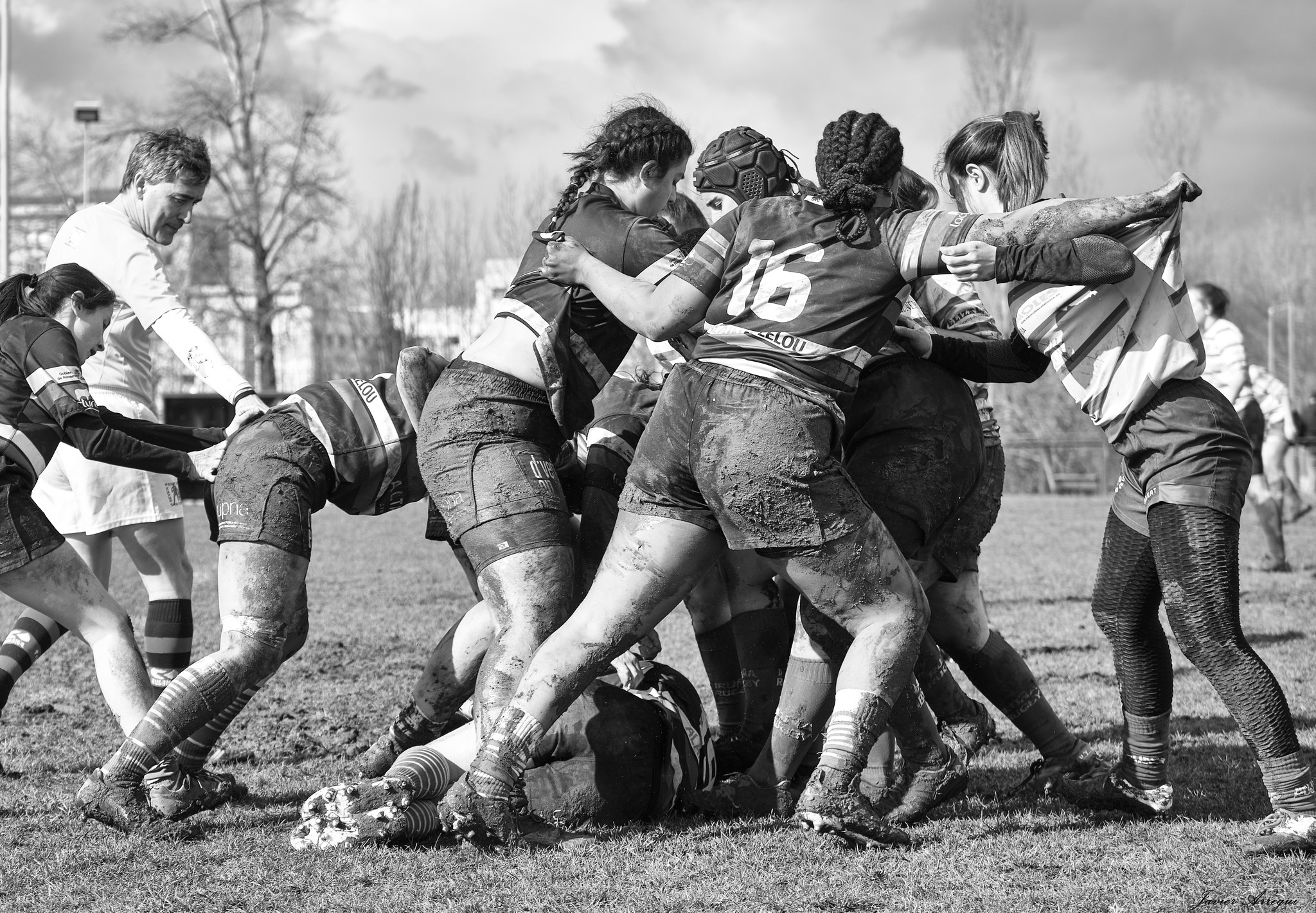  La Única Rugby Taldea - Iruña Rugby Club - Rugby - FER 2024 - La Unica RT vs Iruña Rugby Club - Neskak (#FER24UNIIRU02) Photo by: Javier Arregui | Siuxy Sports 2024-02-10