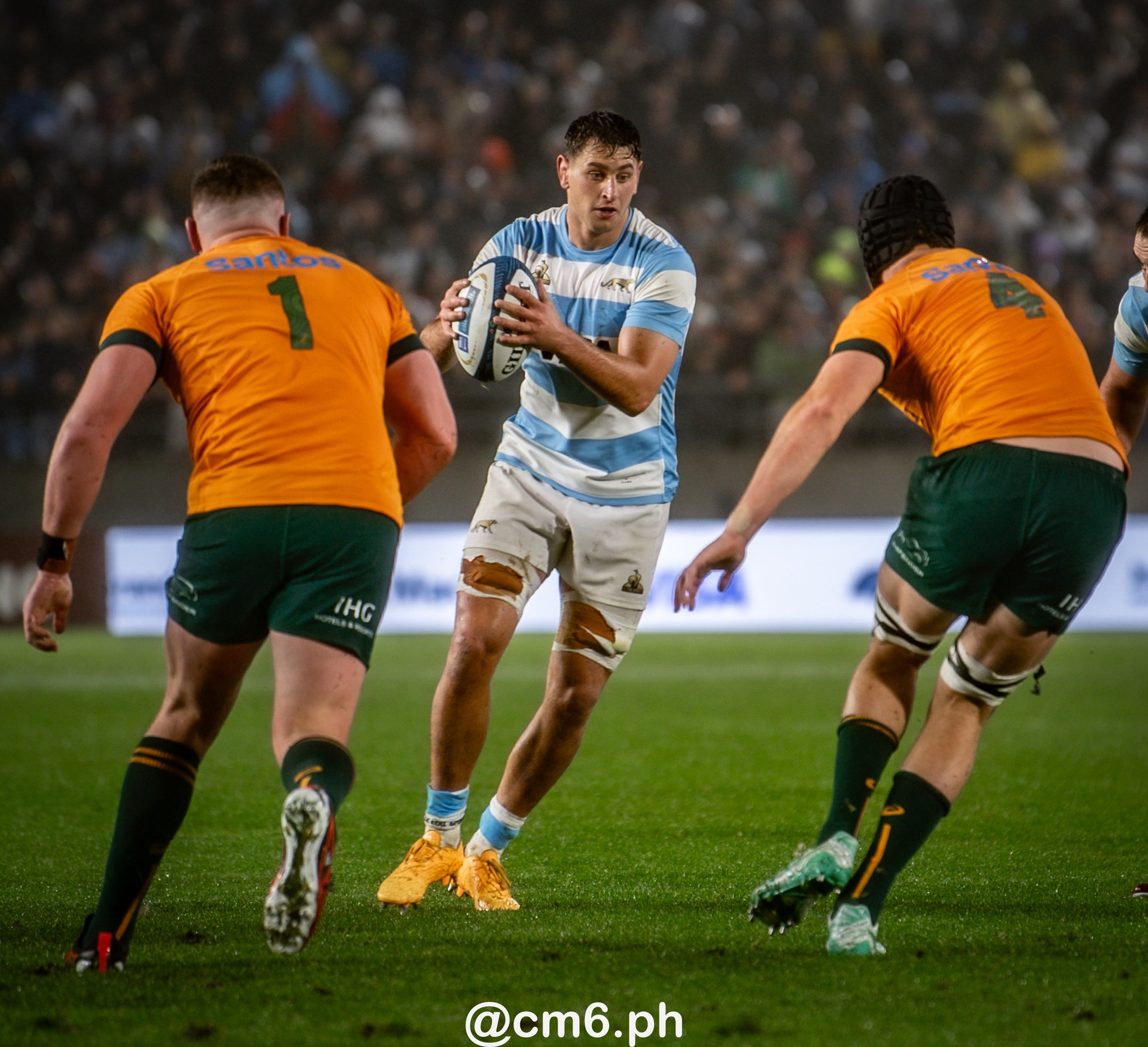  Selección Argentina de Rugby XV - Australia national rugby union team (M) - Rugby - Rugby Championship 2024 - Argentina Pumas (19) vs (20) Australia Wallabies (#CHAMP24R3ARGAUS) Photo by: Christian Mas | Siuxy Sports 2024-08-31
