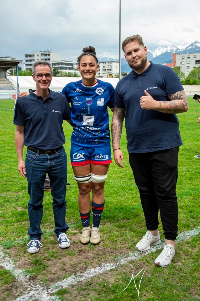  FC Grenoble Rugby - Stade Toulousain - Rugby - FFR 2024 Élite 1 F - FC Grenoble Amazones (23) vs (17) Stade Toulousain (#FFR24EL1FFCGST05) Photo by: Karine Valentin | Siuxy Sports 2024-05-12