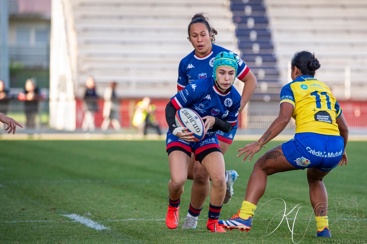  ASM Romagnat rugby féminin - FC Grenoble Rugby - Rugby - FFR 2024 Elite 1 Fém - ASM Romagnat (32) vs (8) Amazones FC Grenoble  (#FFR24E1FASMRFCG11) Photo by: Karine Valentin | Siuxy Sports 2024-11-17