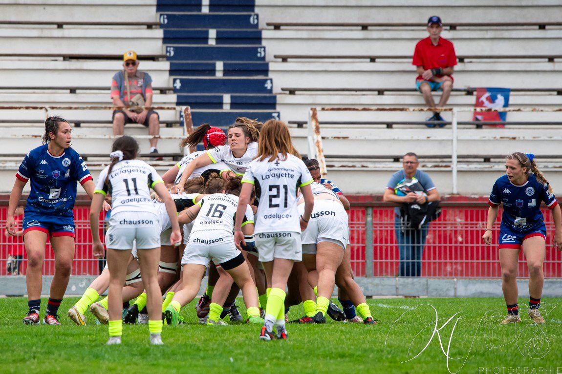  FC Grenoble Rugby - Stade Toulousain - Rugby - FFR 2024 Élite 1 F - FC Grenoble Amazones (23) vs (17) Stade Toulousain (#FFR24EL1FFCGST05) Photo by: Karine Valentin | Siuxy Sports 2024-05-12