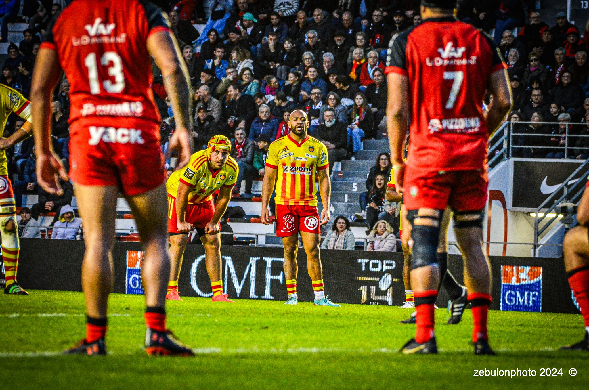  RC Toulonnais - US Arlequins Perpignanais - Rugby - TOP 14 - Toulon (44) vs (22) Perpignan (#TOP1424RCTUSAP03) Photo by: Photo Zebulon | Siuxy Sports 2024-03-02