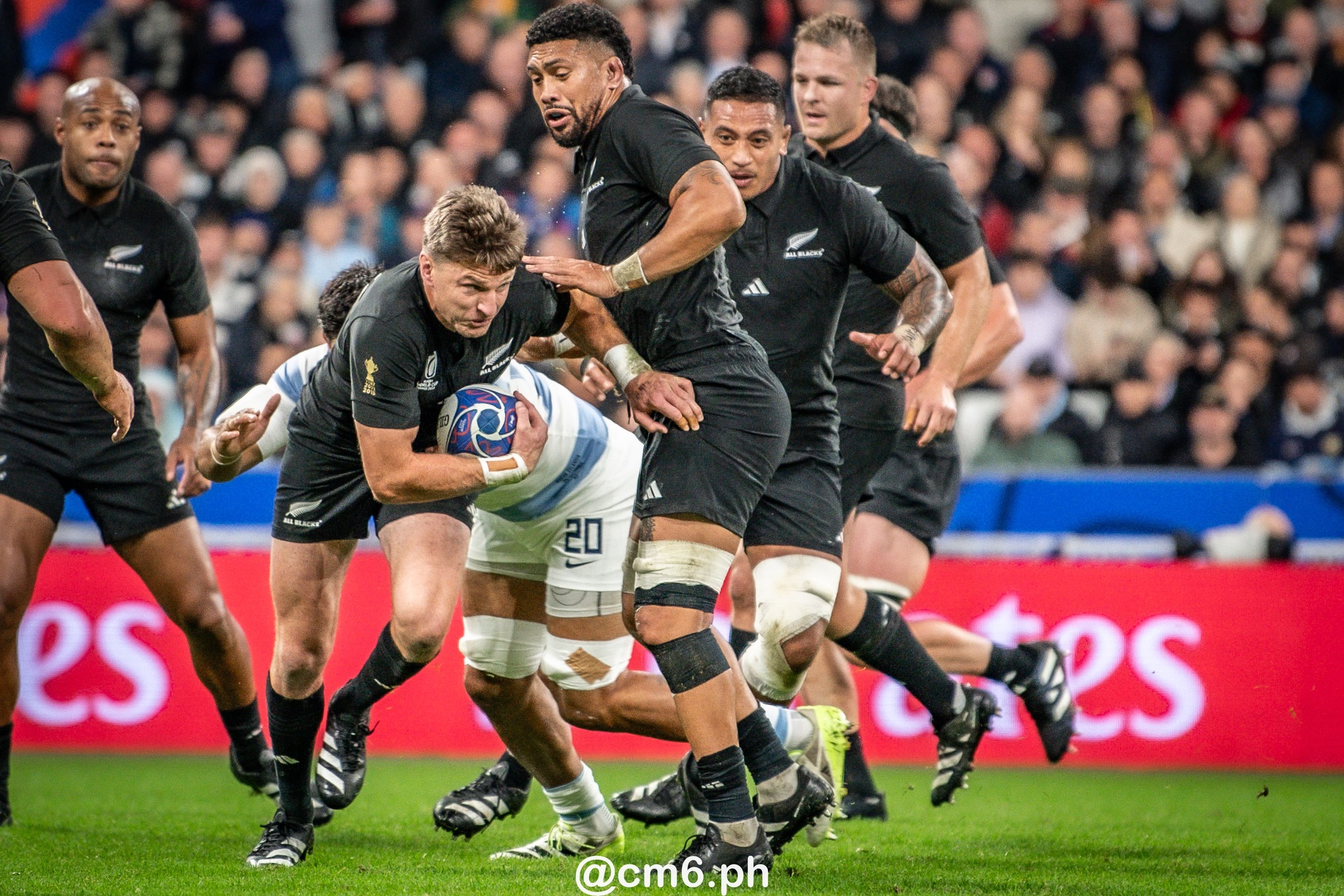  Selección Argentina de Rugby XV - New Zealand national rugby union team - Rugby - RWC 2023 - Semi final - Los Pumas (6) vs (44) All Blacks (#RWC23ARGNZL10) Photo by: Christian Mas | Siuxy Sports 2023-10-27