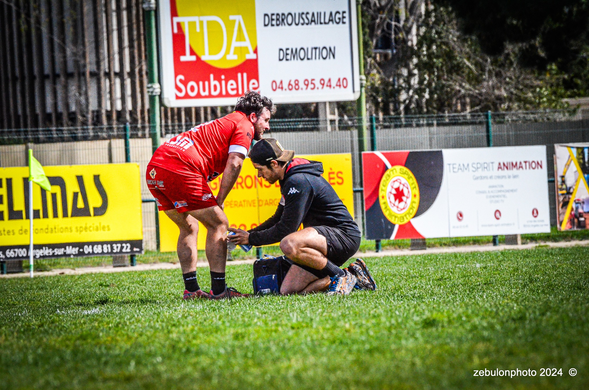  Étoile Sportive Catalane - Football Club Villefranchois - Lauragais - Rugby - FFR -  Fed 2 2024 - Etoile Sportive Catalane vs FC Villefranchois (#FFR24F2ESCFCV03) Photo by: Photo Zebulon | Siuxy Sports 2024-03-23