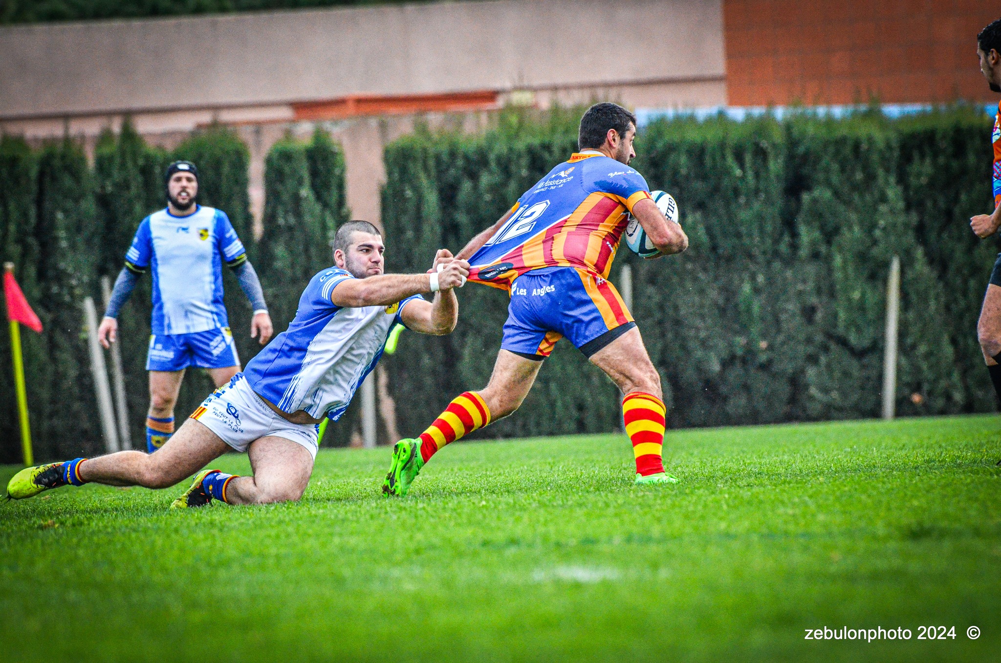  Cabestany Olympique XV - Rugby Athlétique Cerdagne Capcir - Rugby - Ligue Occitanie - Cabestany vs Cerdagne Capcir (#LO24CABRACC01) Photo by: Photo Zebulon | Siuxy Sports 2024-01-27