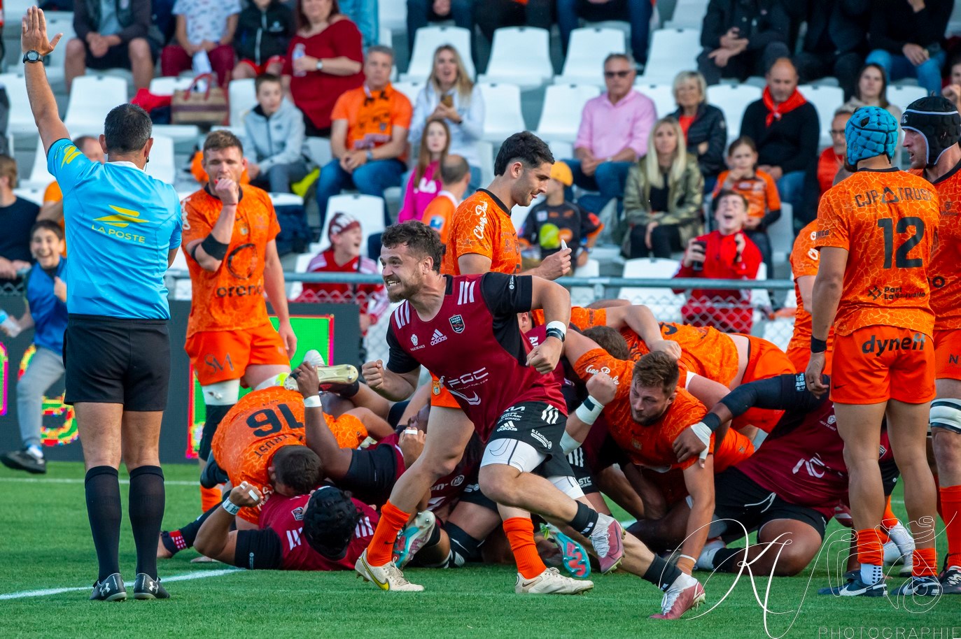  Stade niçois - Racing Club Narbonnais - Rugby - FFR 2024 - Finale Nationale - Nice (39) vs (30) Narbonne (#FFR24NATNICNAR05) Photo by: Karine Valentin | Siuxy Sports 2024-05-18