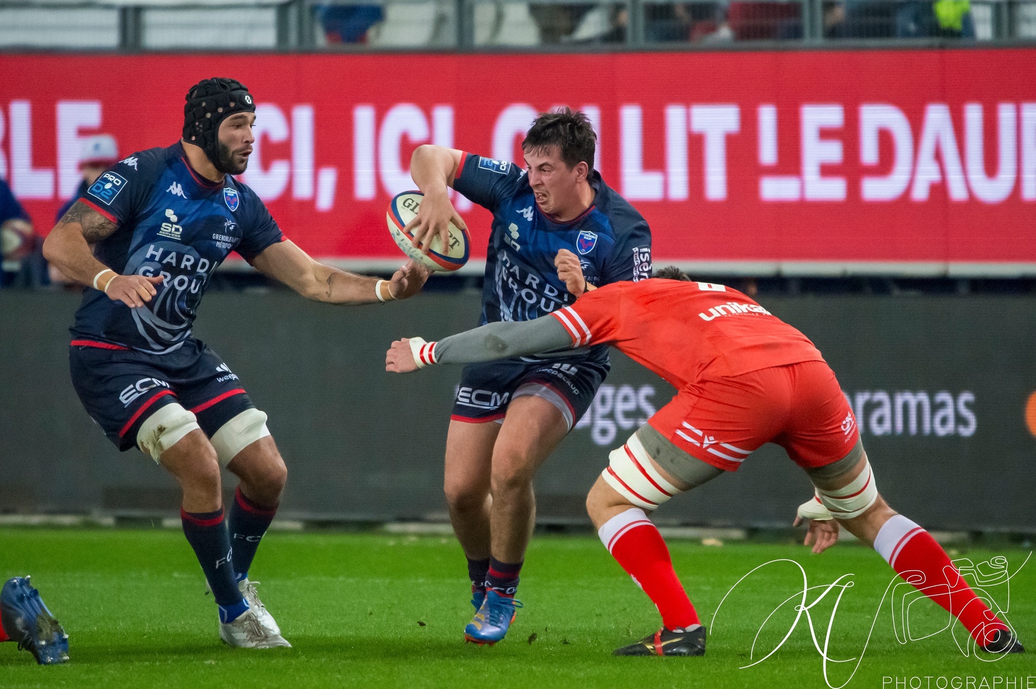 Barnabé MASSA -  FC Grenoble Rugby - US Dax - Rugby - Pro D2 - FC Grenoble (24) vs (27) US Dax (#PD224FCGDAX01) Photo by: Karine Valentin | Siuxy Sports 2024-01-19