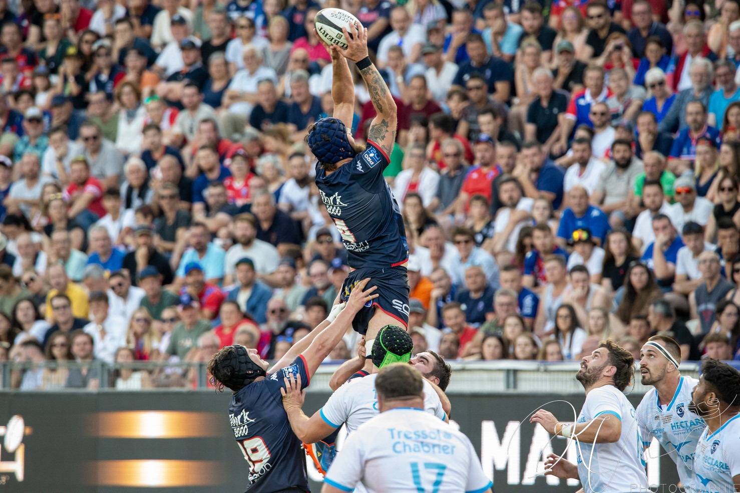  FC Grenoble Rugby - Montpellier Hérault Rugby - Rugby - FFR - 2024 - Access Match -  FC Grenoble (18) vs (20) Montpellier (#FFR24FCGMHR06) Photo by: Karine Valentin | Siuxy Sports 2024-06-16