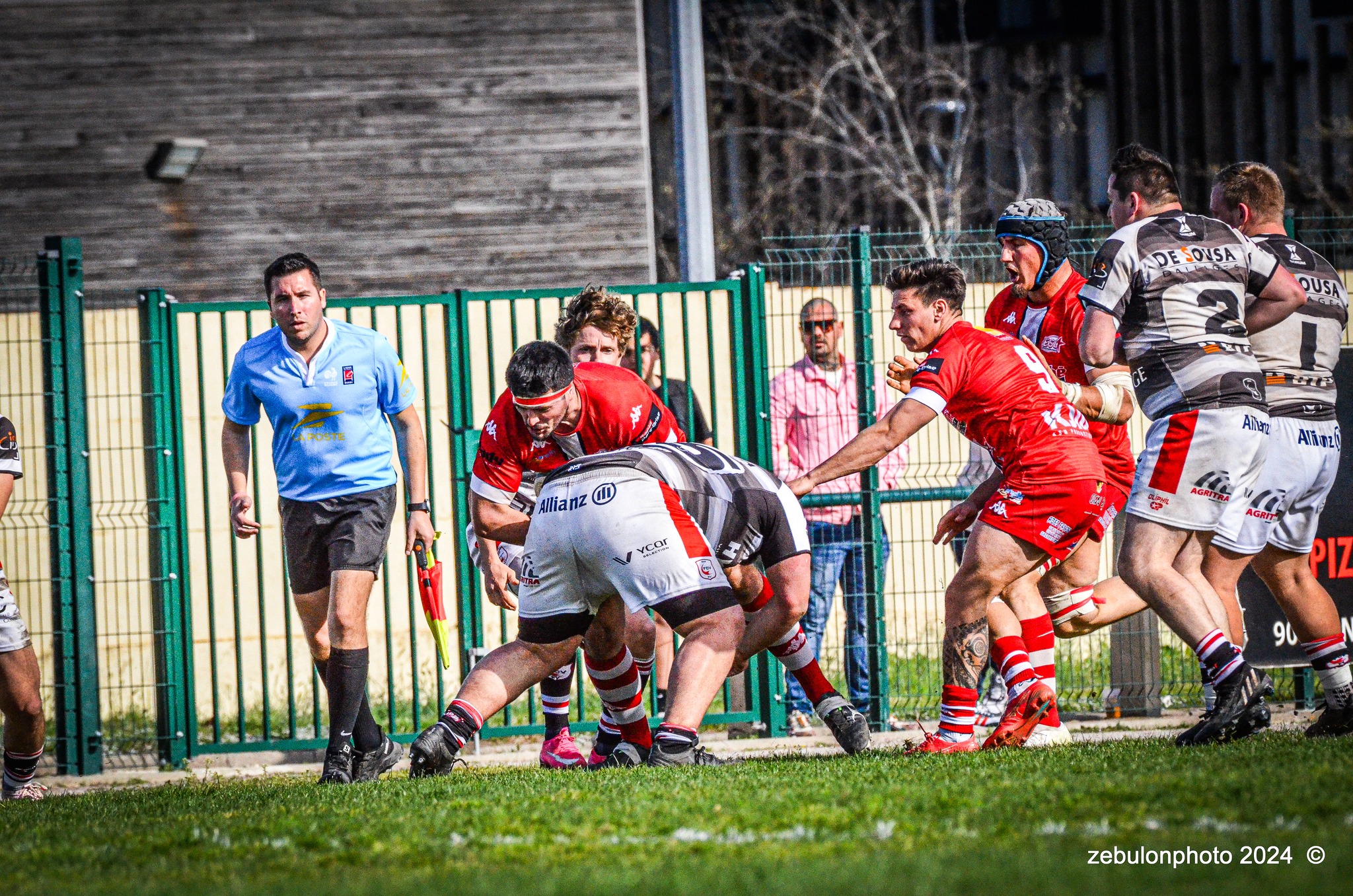  Étoile Sportive Catalane - Football Club Villefranchois - Lauragais - Rugby - FFR -  Fed 2 2024 - Etoile Sportive Catalane vs FC Villefranchois (#FFR24F2ESCFCV03) Photo by: Photo Zebulon | Siuxy Sports 2024-03-23