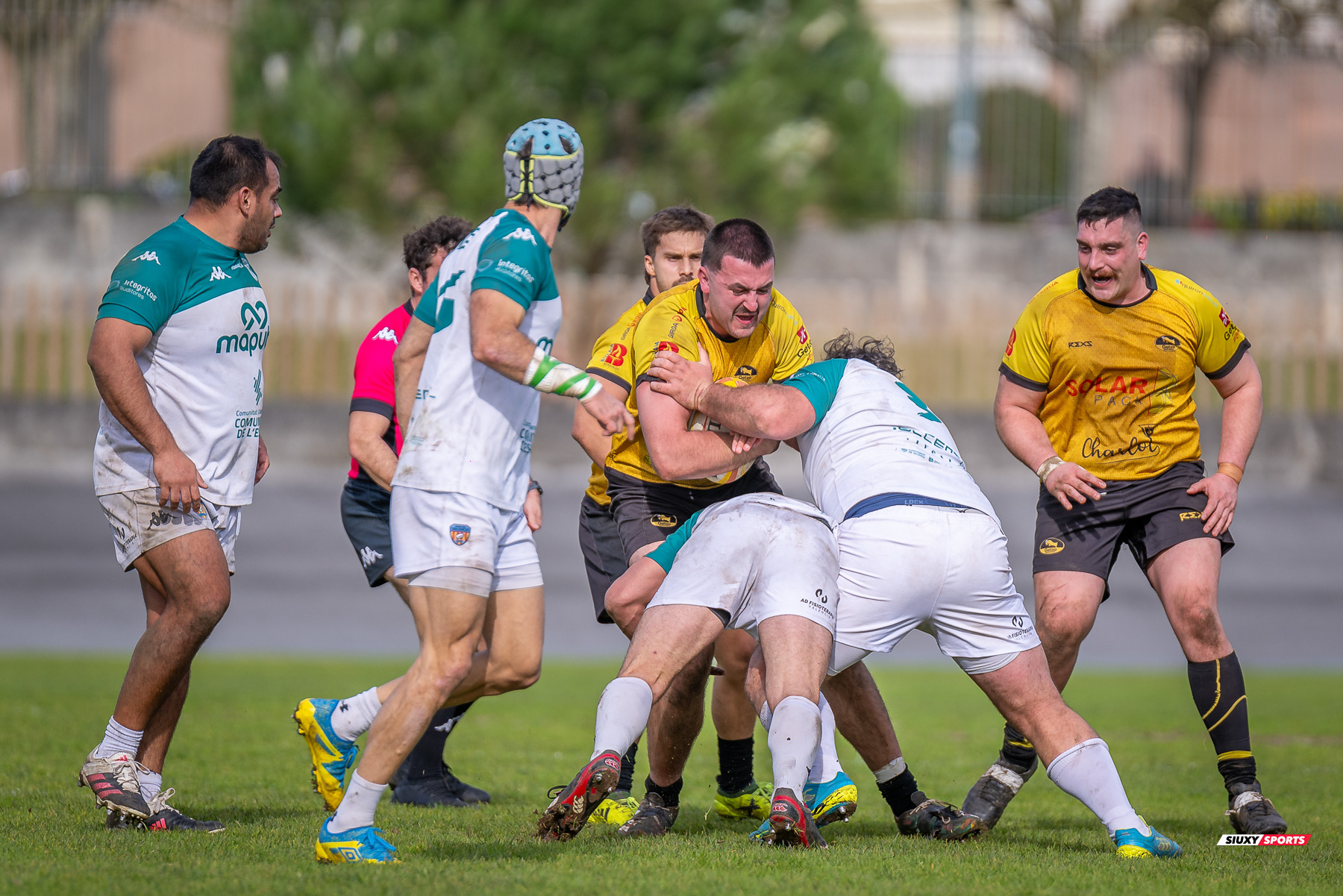 Angus RILEY KEEFE - Juan Cruz RODRIGUEZ HERRERA -  Getxo Artea Rugby Taldea - Rugby Club Valencia - Rugby - FER 2024 - DHB - Getxo RT (14) vs (16) Valencia RC (#FER24DHBGRTVRC01) Photo by: Fredy Monfoto | Siuxy Sports 2024-01-28